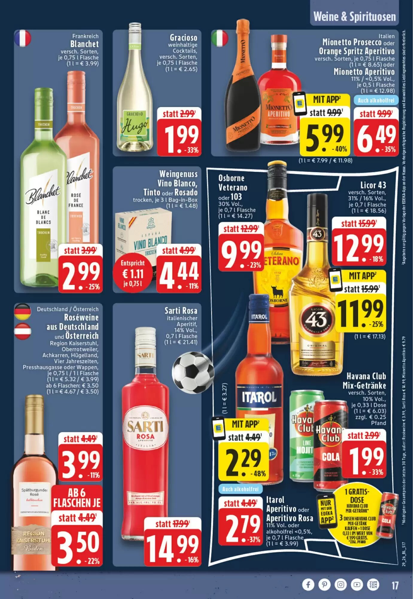 EDEKA Vogl Prospekt (ab 13.07.2026) zum Blättern - Seite 17