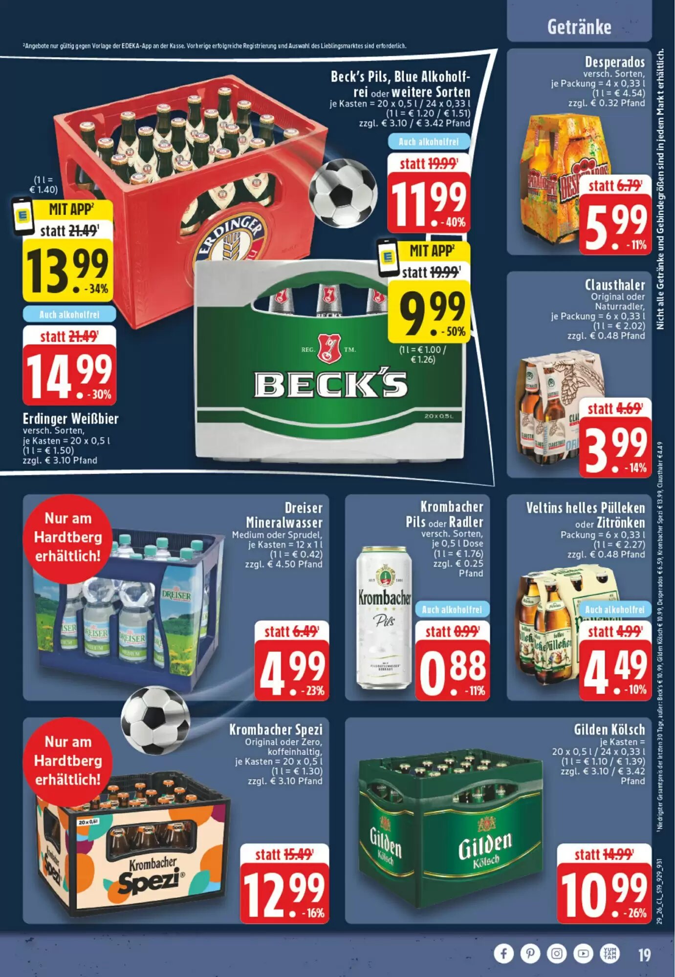 EDEKA Vogl Prospekt (ab 13.07.2026) zum Blättern - Seite 19