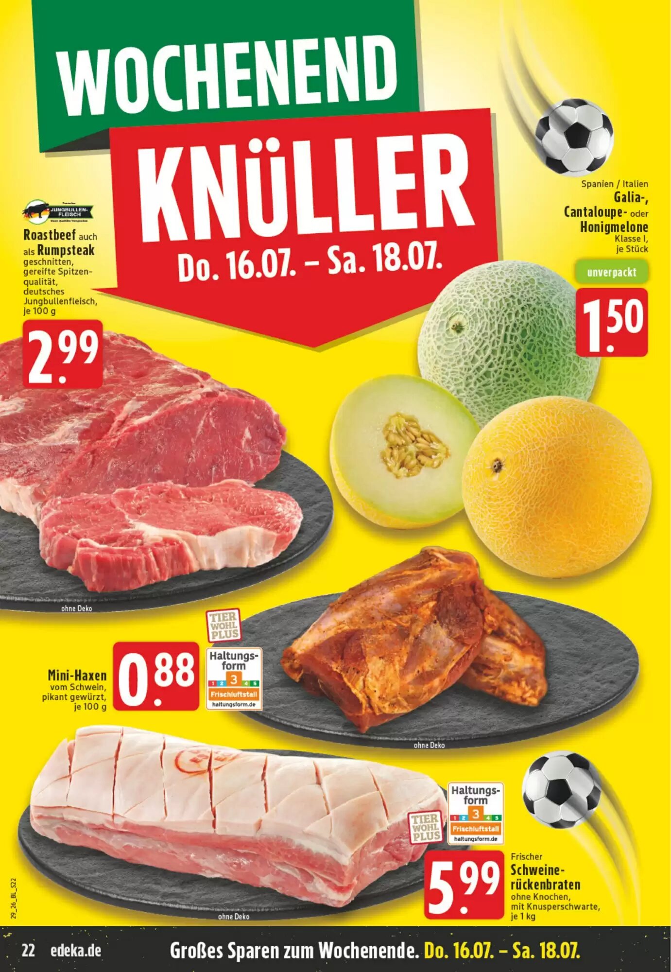 EDEKA Vogl Prospekt (ab 13.07.2026) zum Blättern - Seite 22