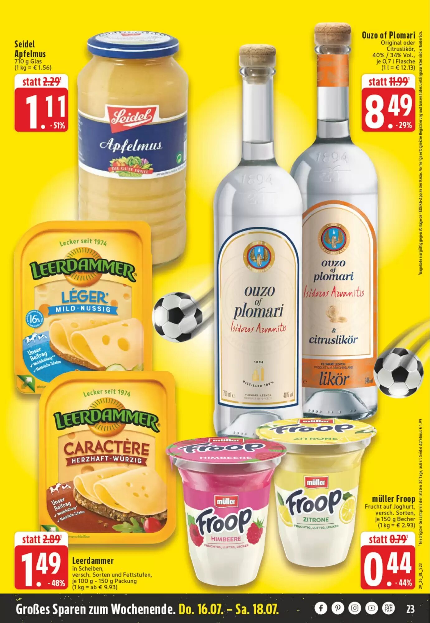 EDEKA Vogl Prospekt (ab 13.07.2026) zum Blättern - Seite 23