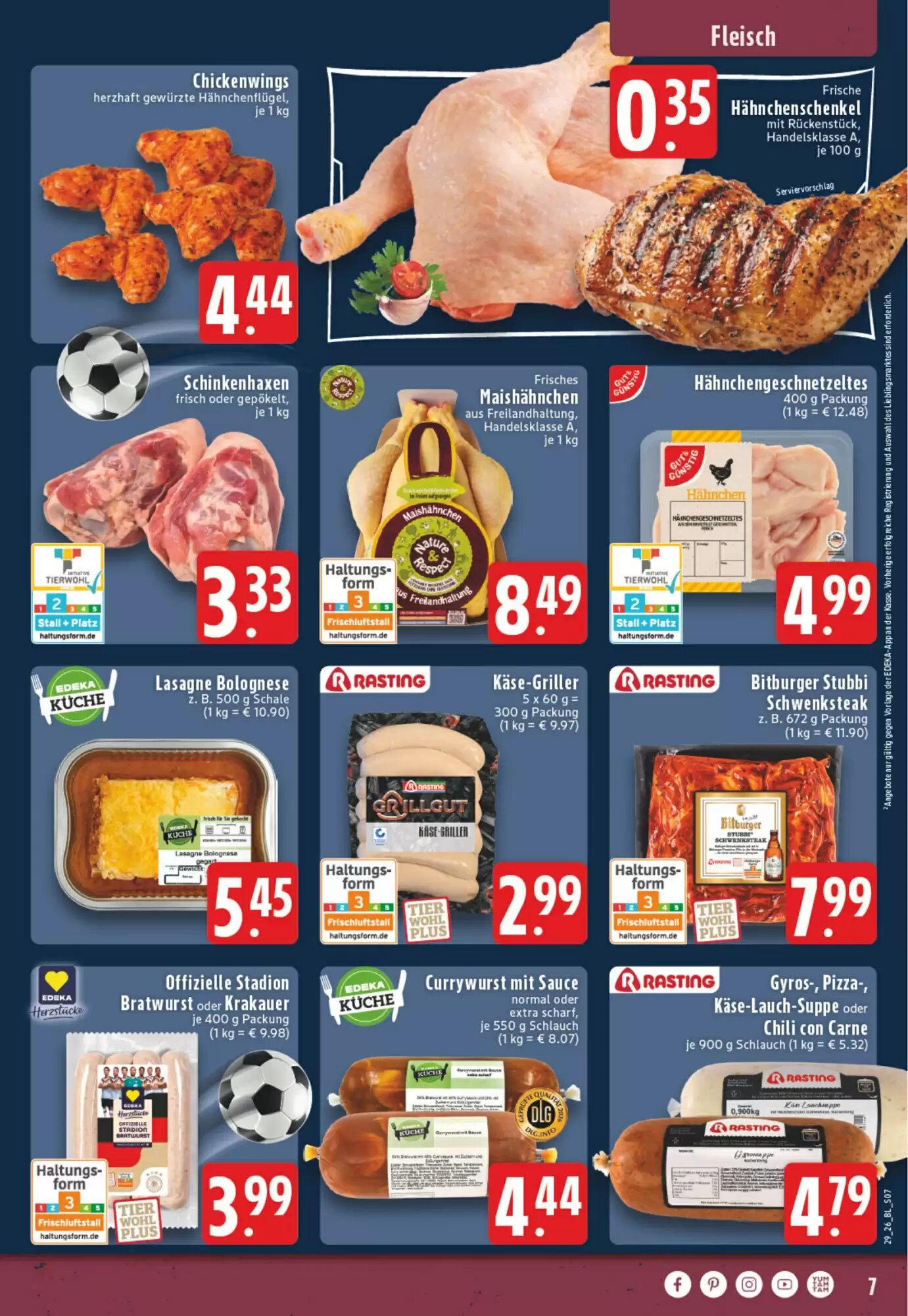 EDEKA Vogl Prospekt (ab 13.07.2026) zum Blättern - Seite 7