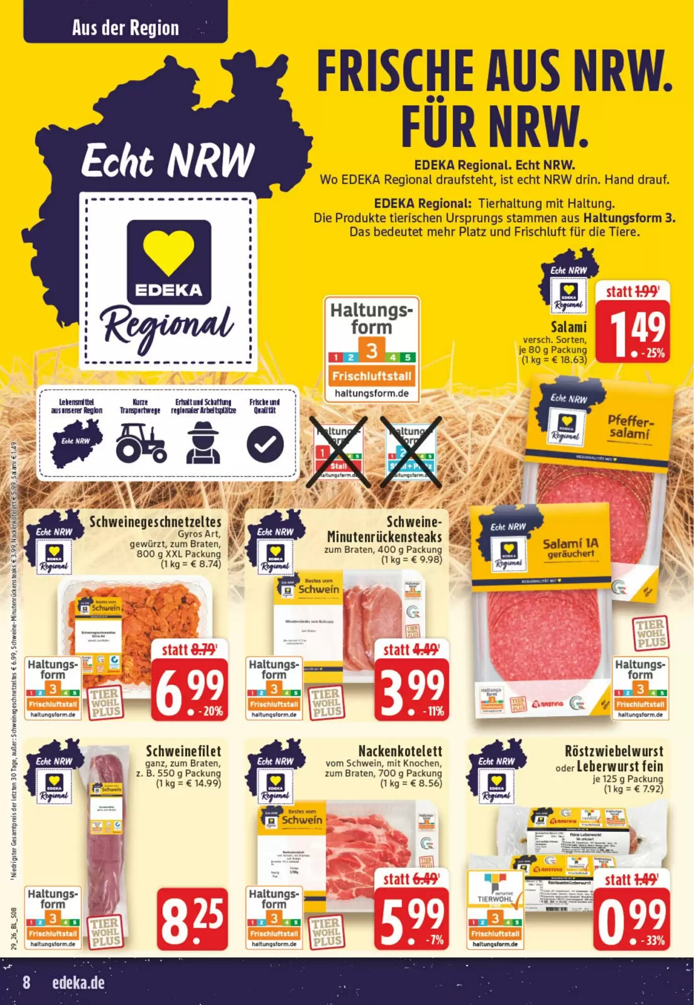 EDEKA Vogl Prospekt (ab 13.07.2026) zum Blättern - Seite 8