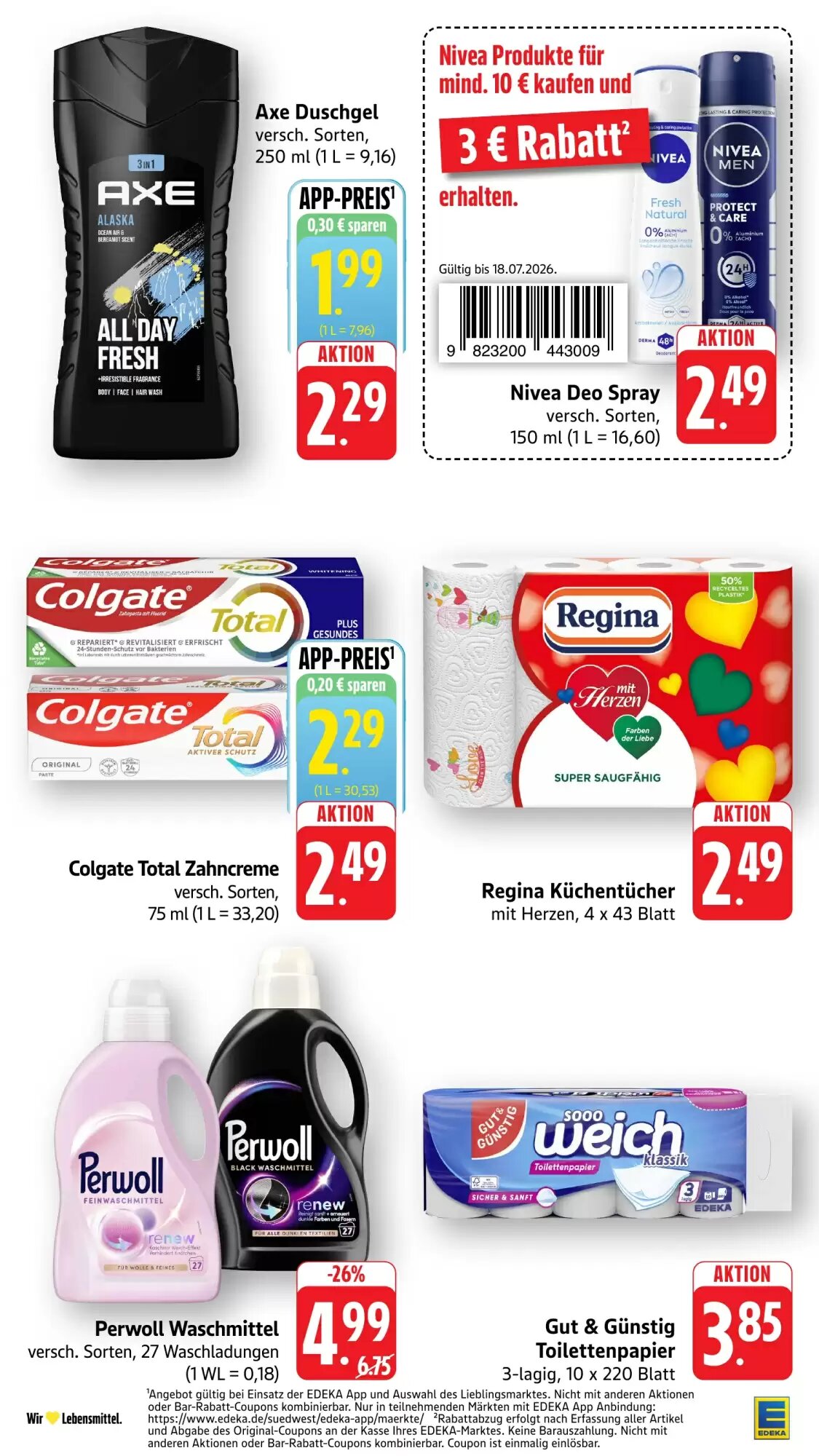 Edeka Stenger Prospekt (ab 13.07.2026) zum Blättern - Seite 38