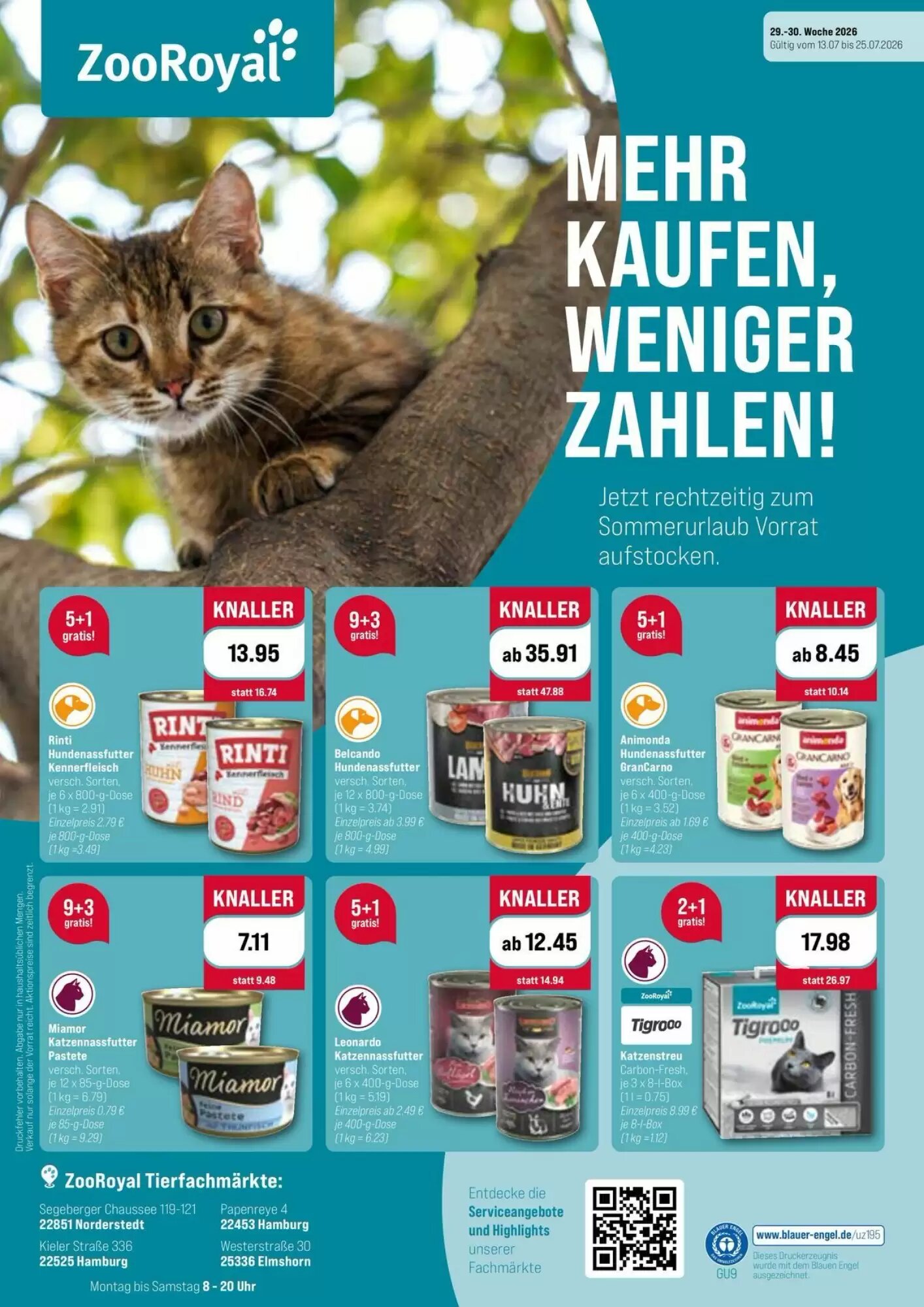 ZooRoyal Prospekt (ab 13.07.2026) zum Blättern - Seite 1