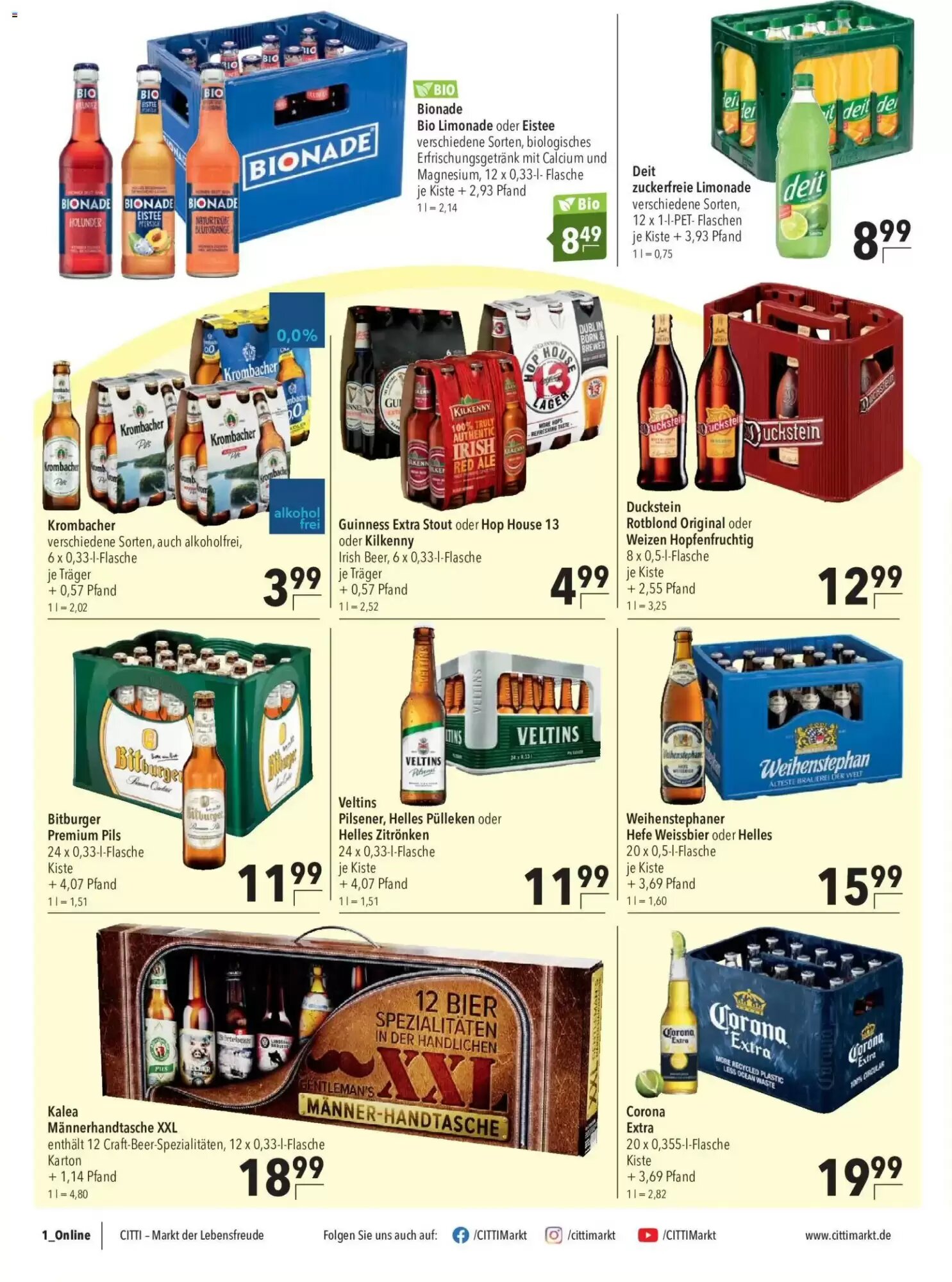 CITTI Markt Prospekt (ab 15.07.2026) zum Blättern - Seite 12
