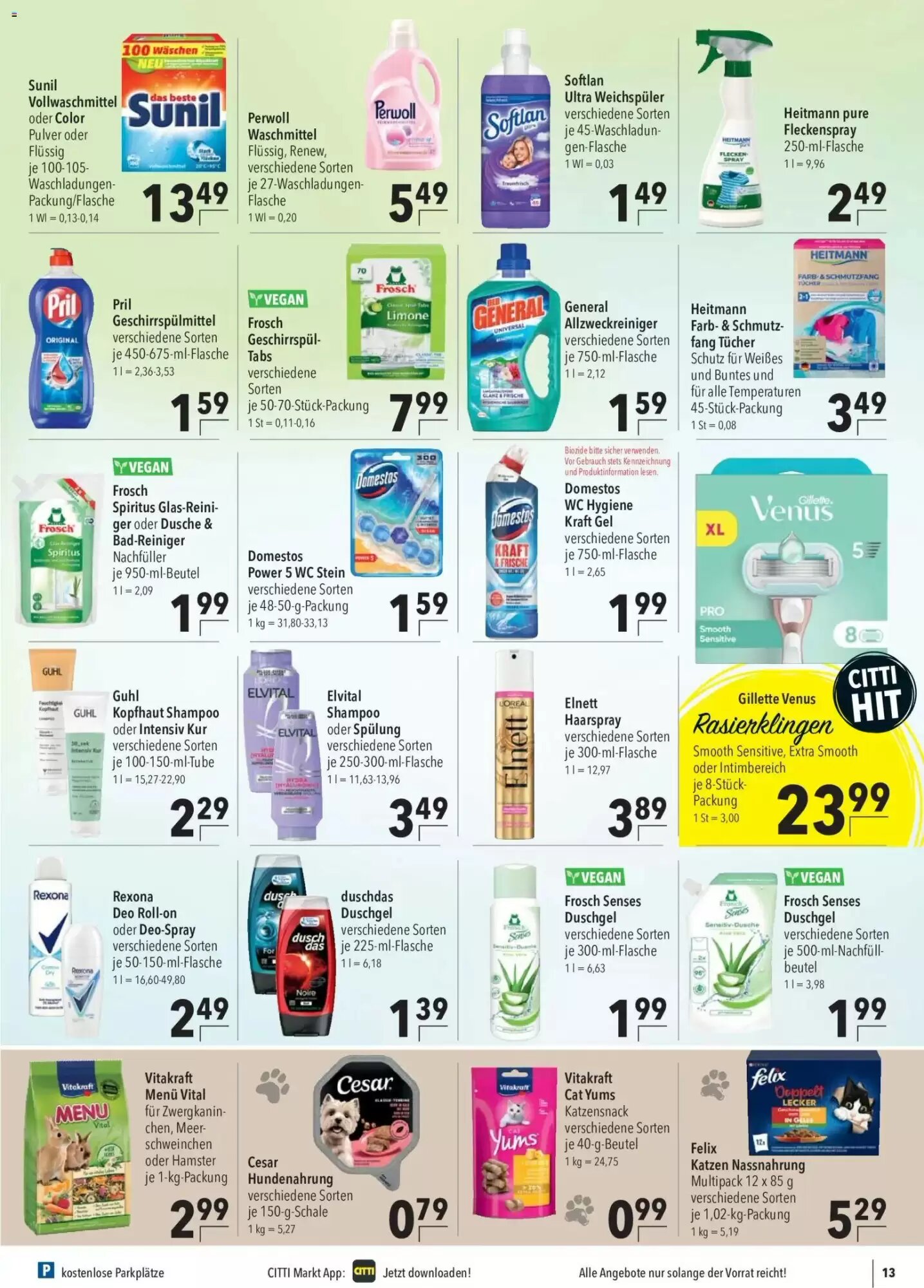 CITTI Markt Prospekt (ab 15.07.2026) zum Blättern - Seite 15