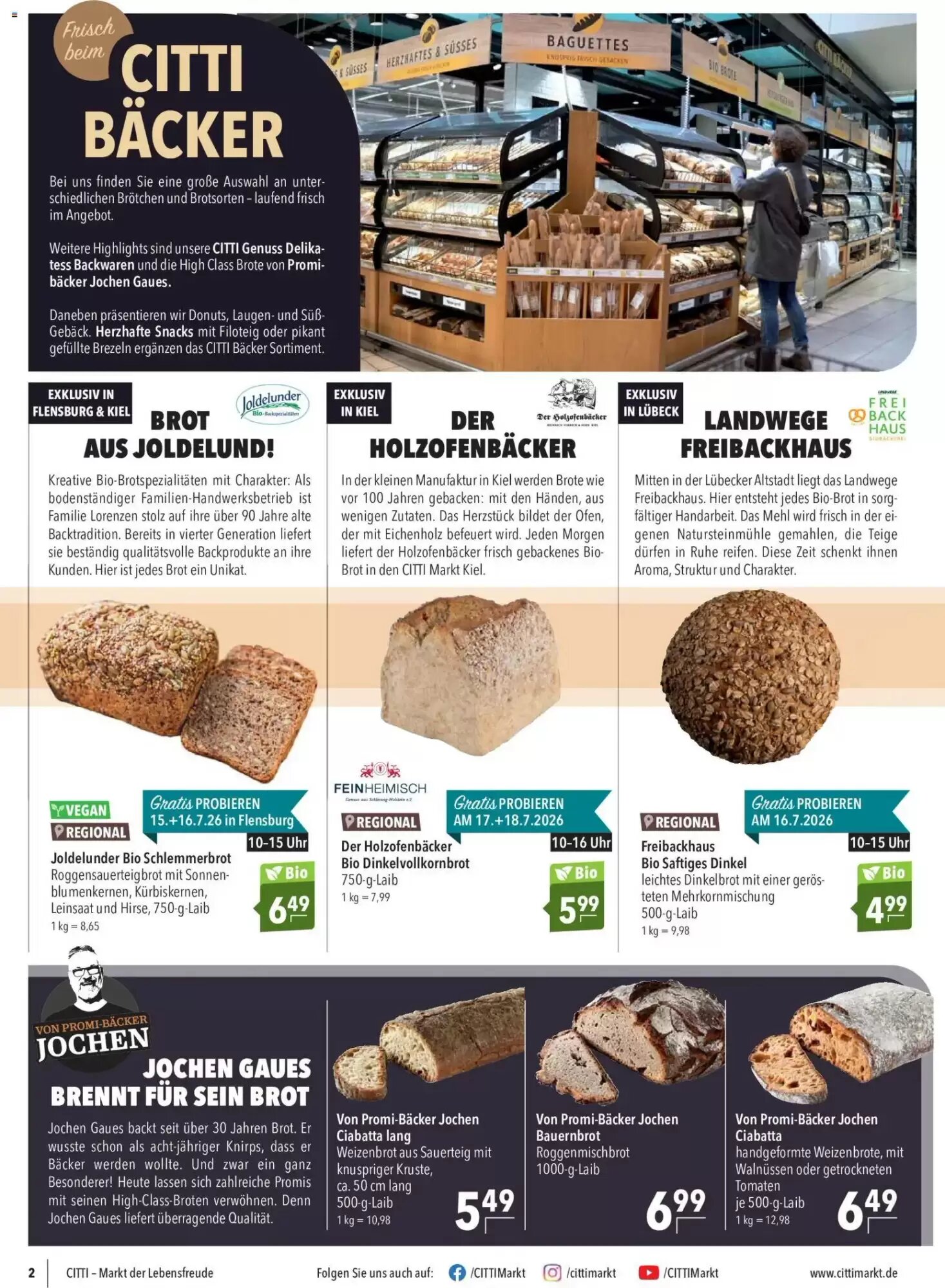CITTI Markt Prospekt (ab 15.07.2026) zum Blättern - Seite 2
