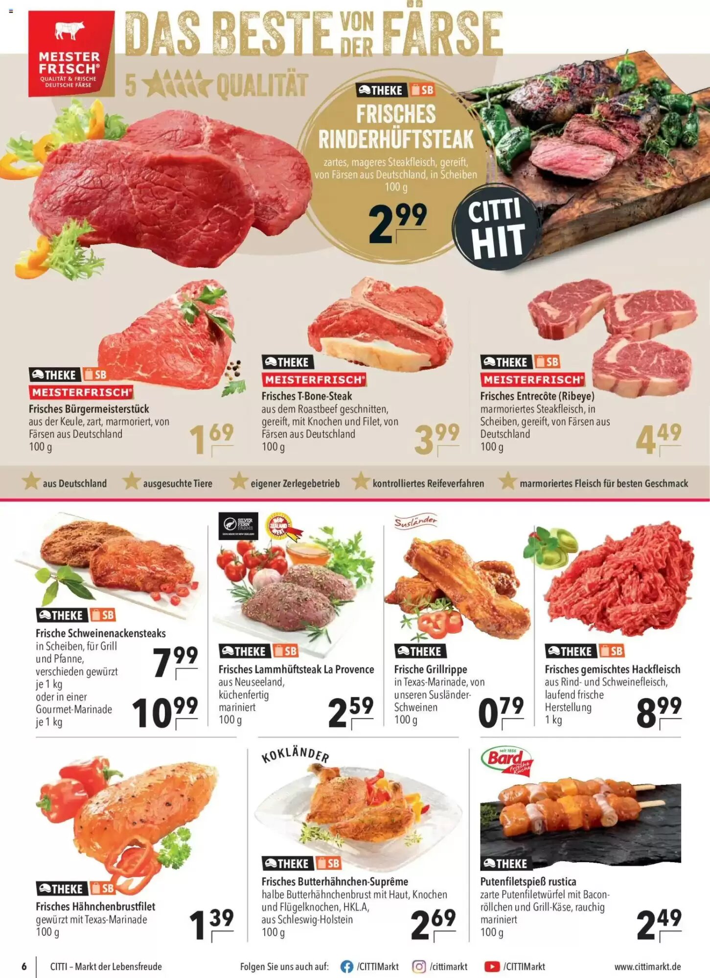 CITTI Markt Prospekt (ab 15.07.2026) zum Blättern - Seite 6