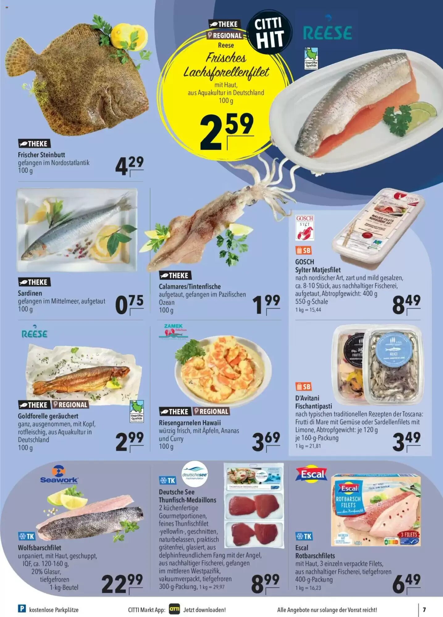 CITTI Markt Prospekt (ab 15.07.2026) zum Blättern - Seite 7
