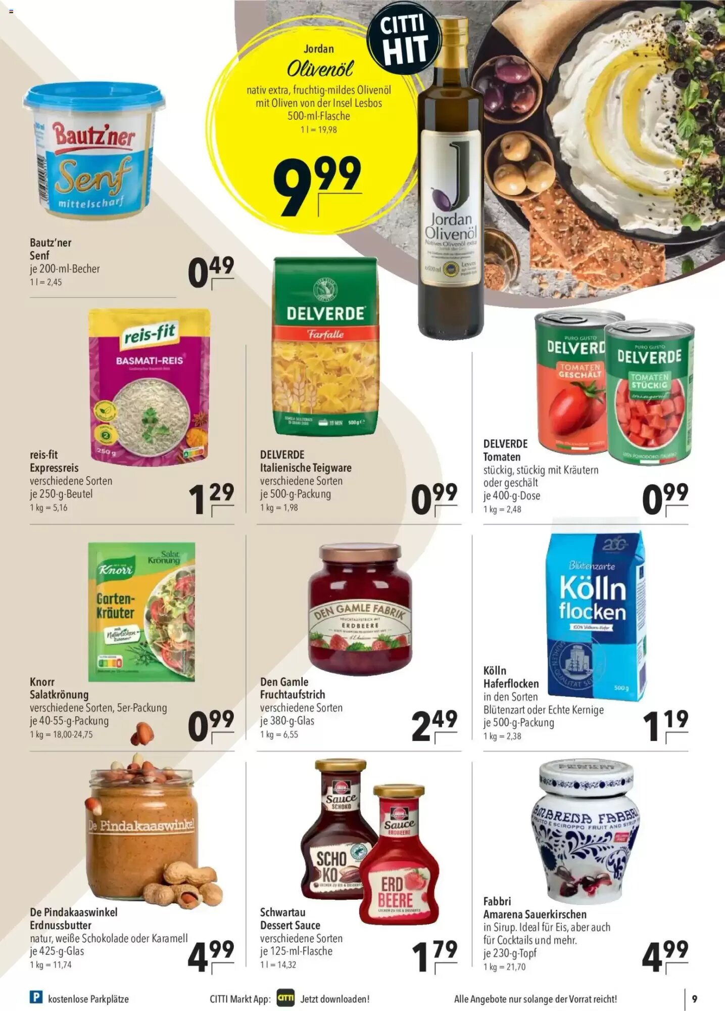 CITTI Markt Prospekt (ab 15.07.2026) zum Blättern - Seite 9