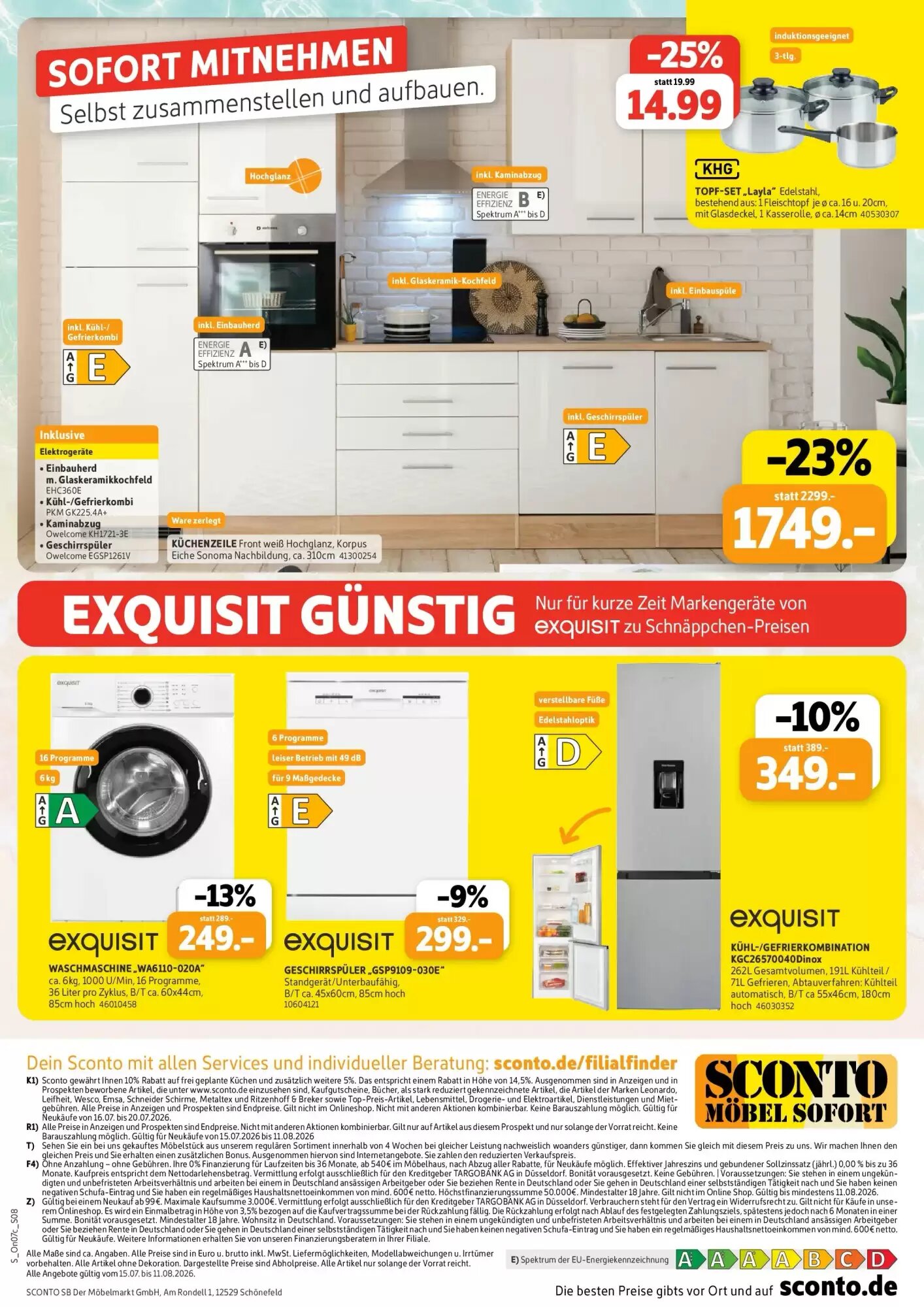 SCONTO Prospekt (ab 15.07.2026) zum Blättern - Seite 8