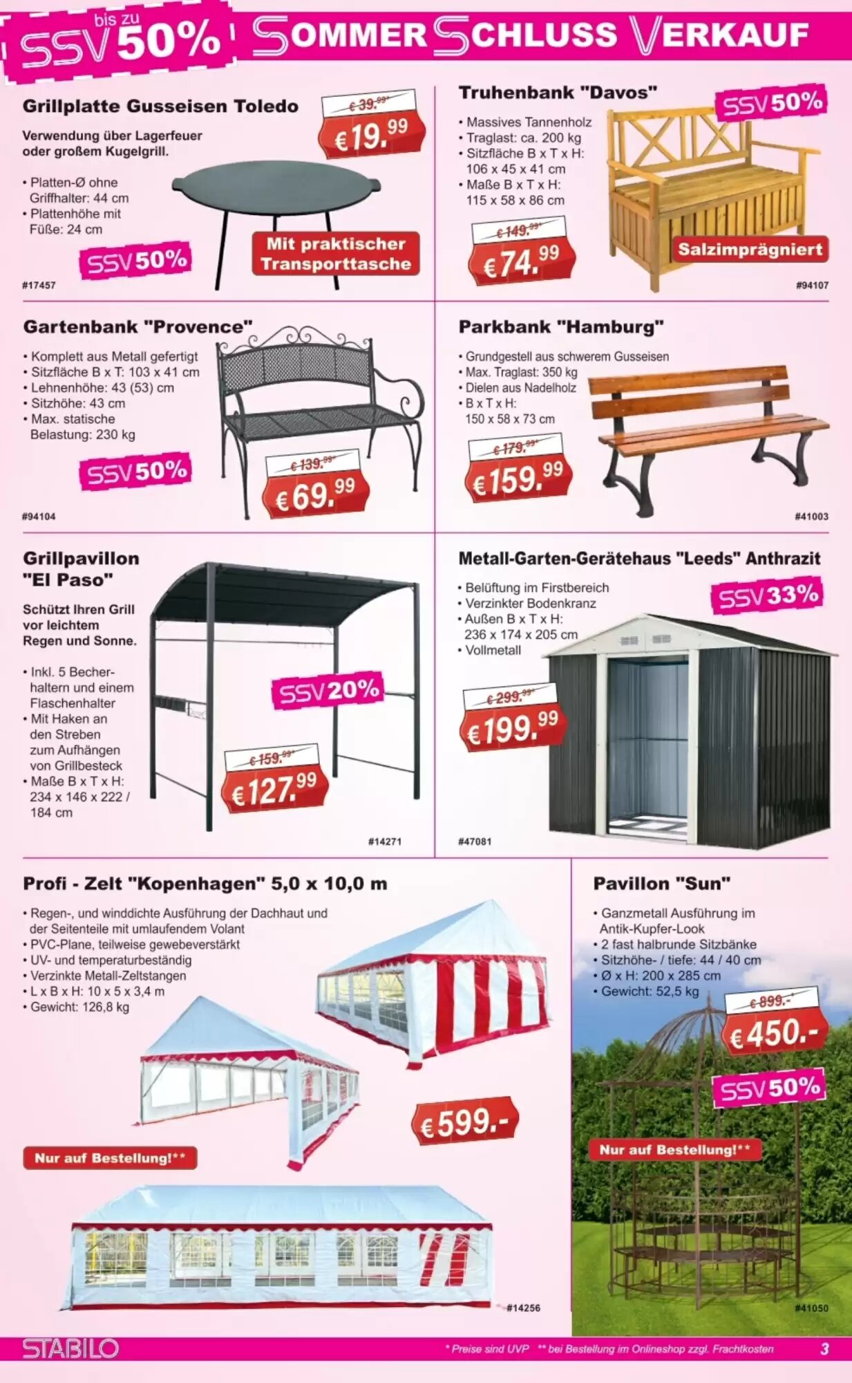 Stabilo Fachmarkt Prospekt (ab 15.07.2026) zum Blättern - Seite 3