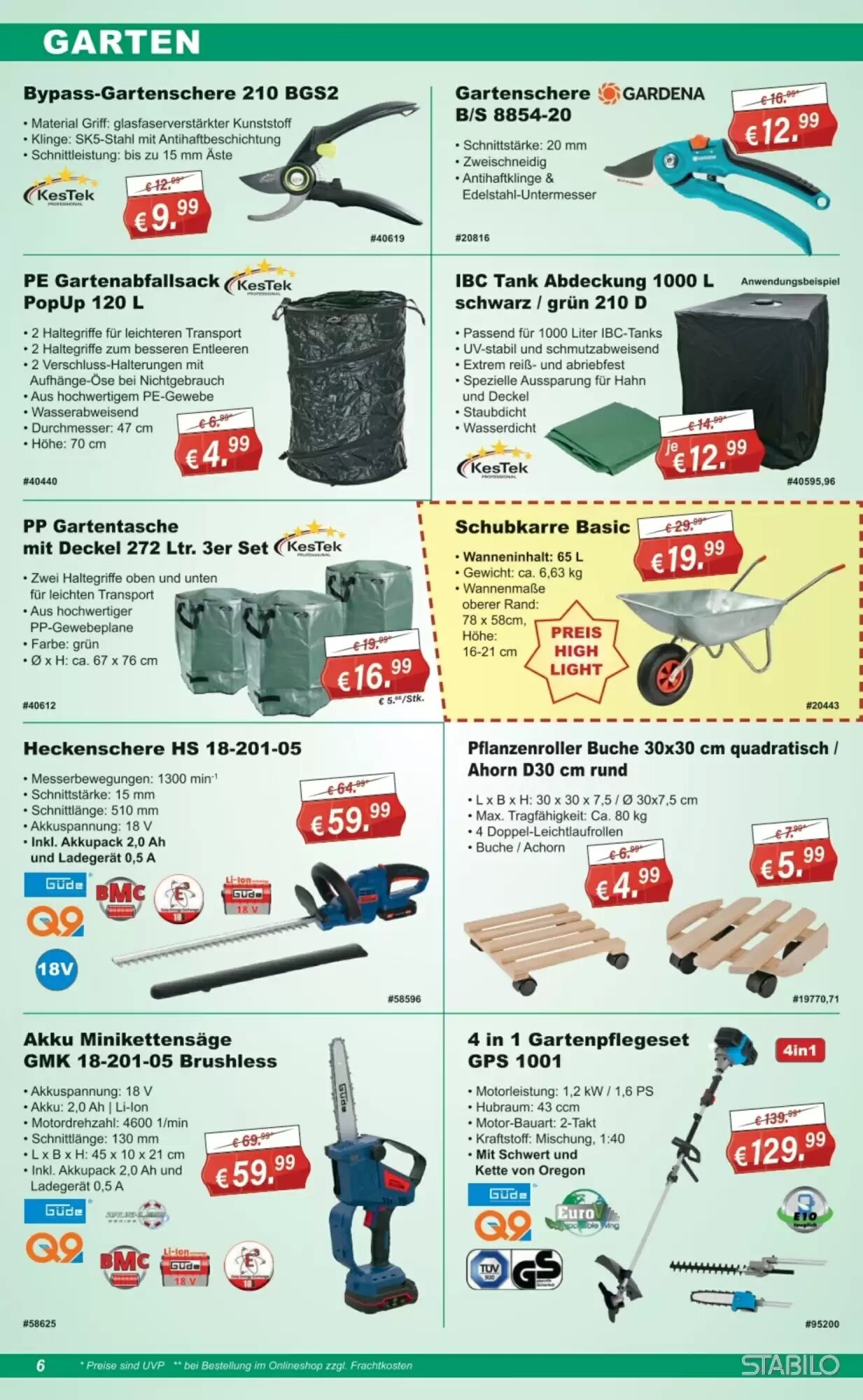 Stabilo Fachmarkt Prospekt (ab 15.07.2026) zum Blättern - Seite 6