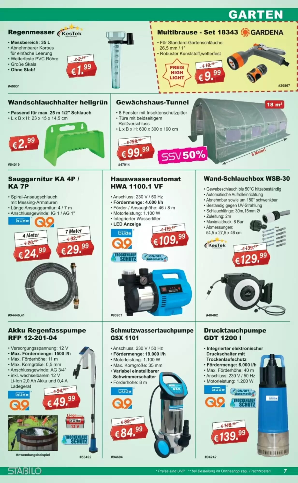 Stabilo Fachmarkt Prospekt (ab 15.07.2026) zum Blättern - Seite 7