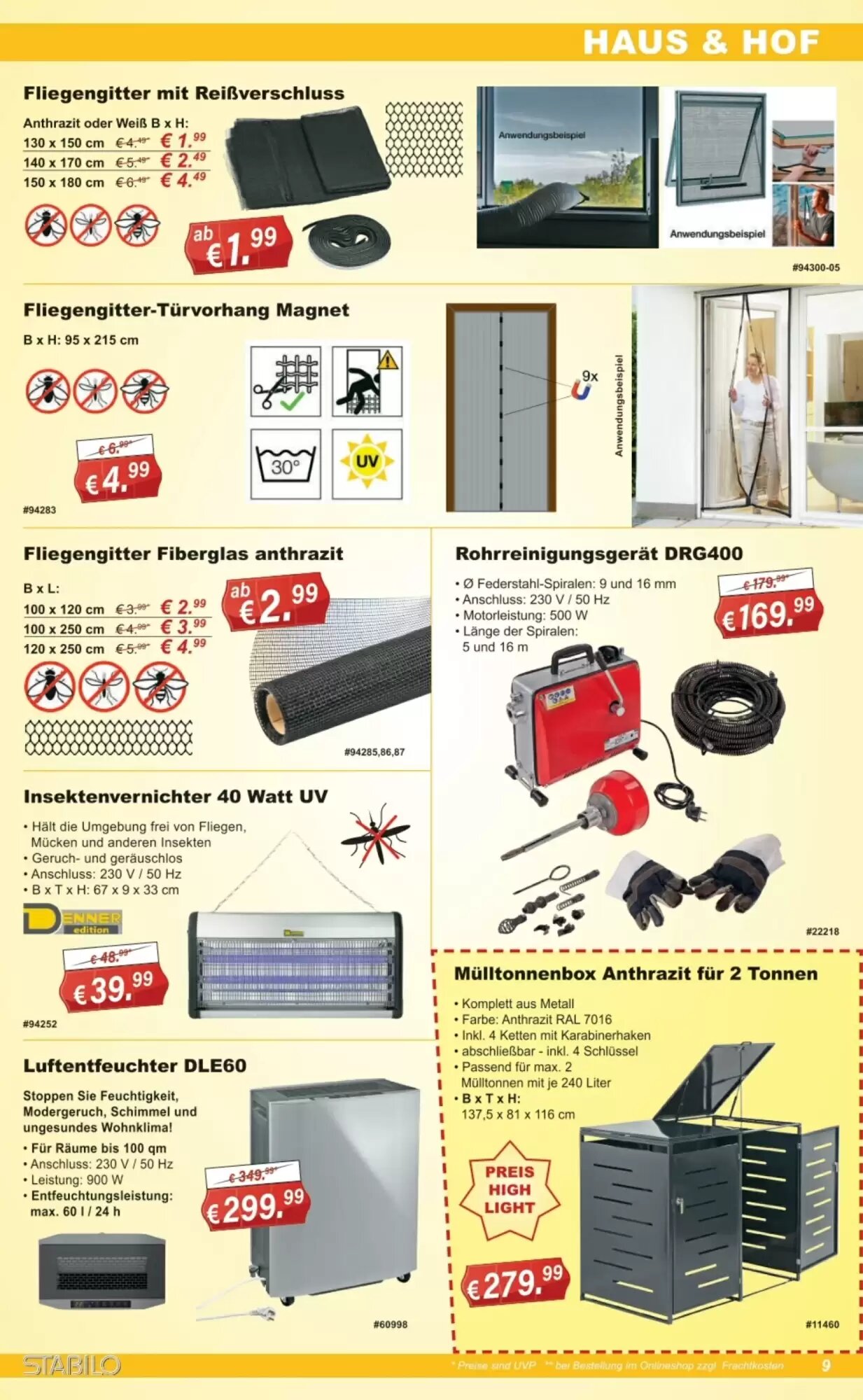 Stabilo Fachmarkt Prospekt (ab 15.07.2026) zum Blättern - Seite 9