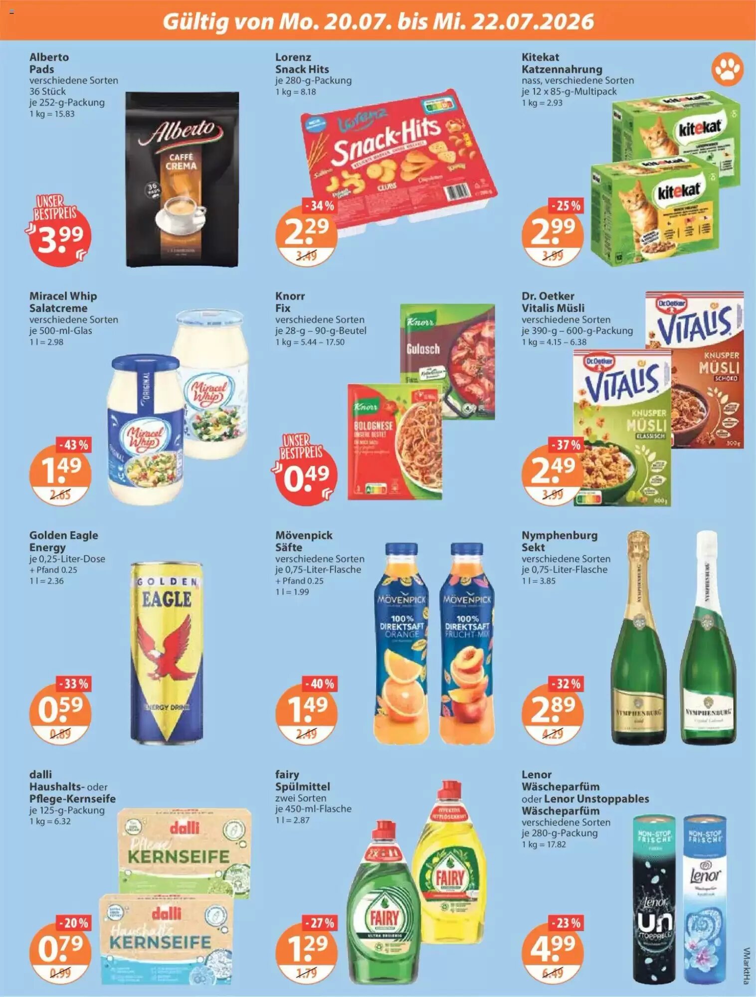 V Markt Prospekt (ab 16.07.2026) zum Blättern - Seite 21