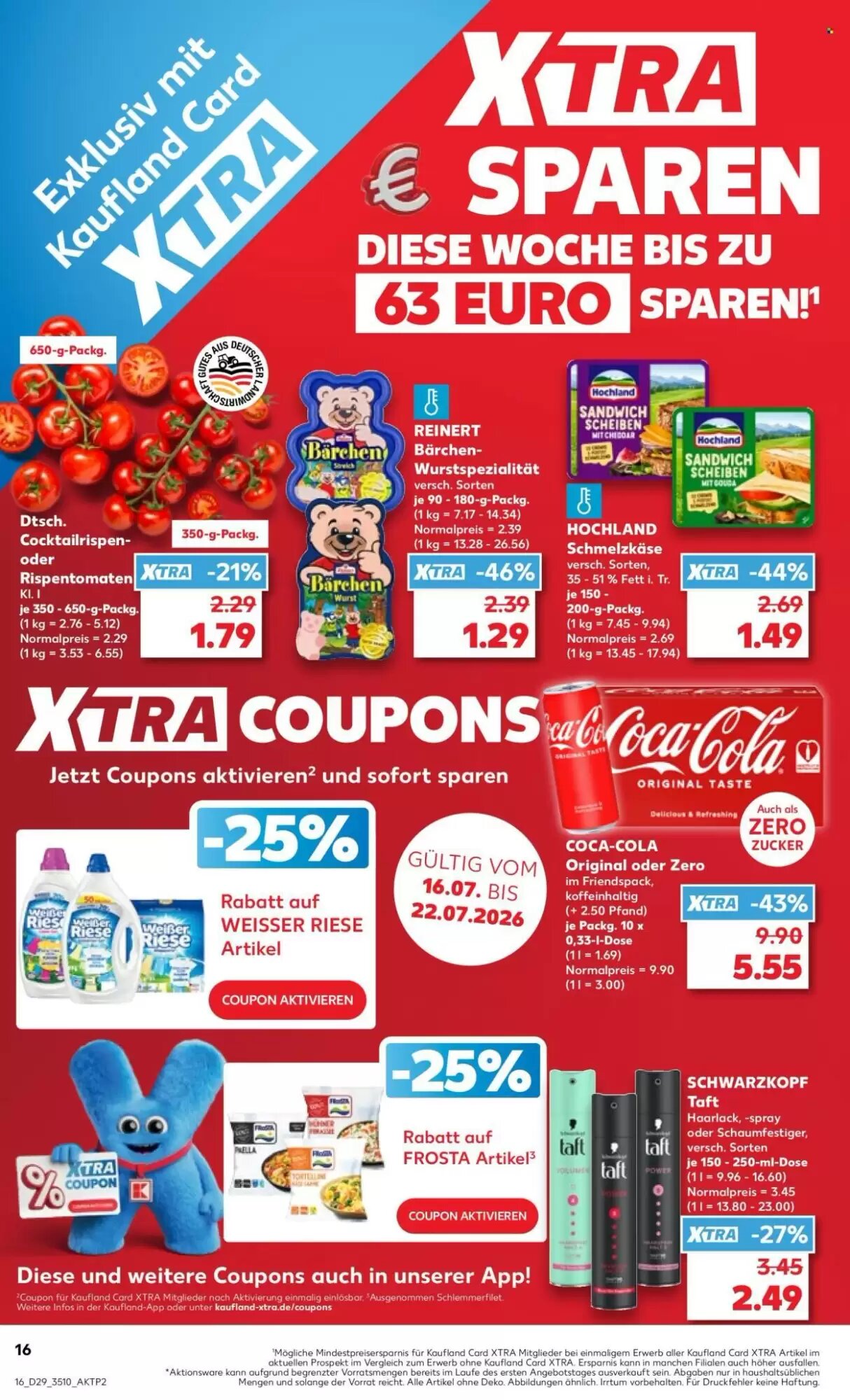 Kaufland Prospekt (ab 16.07.2026) zum Blättern - Seite 16