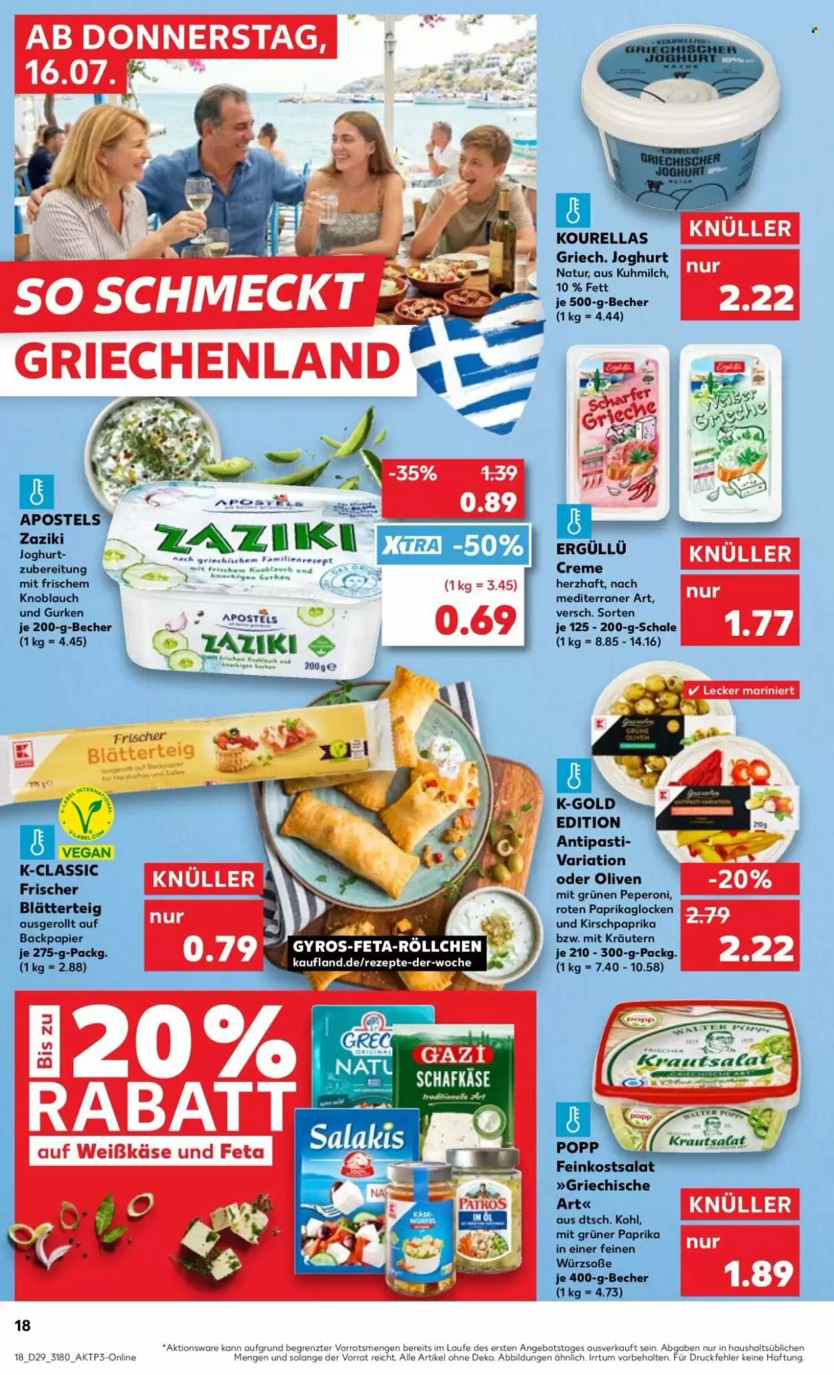 Kaufland Prospekt (ab 16.07.2026) zum Blättern - Seite 18