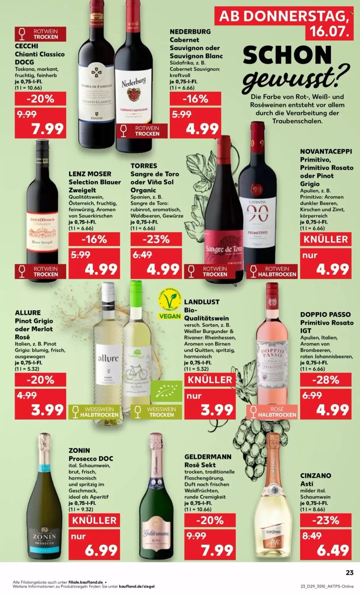Kaufland Prospekt (ab 16.07.2026) zum Blättern - Seite 23