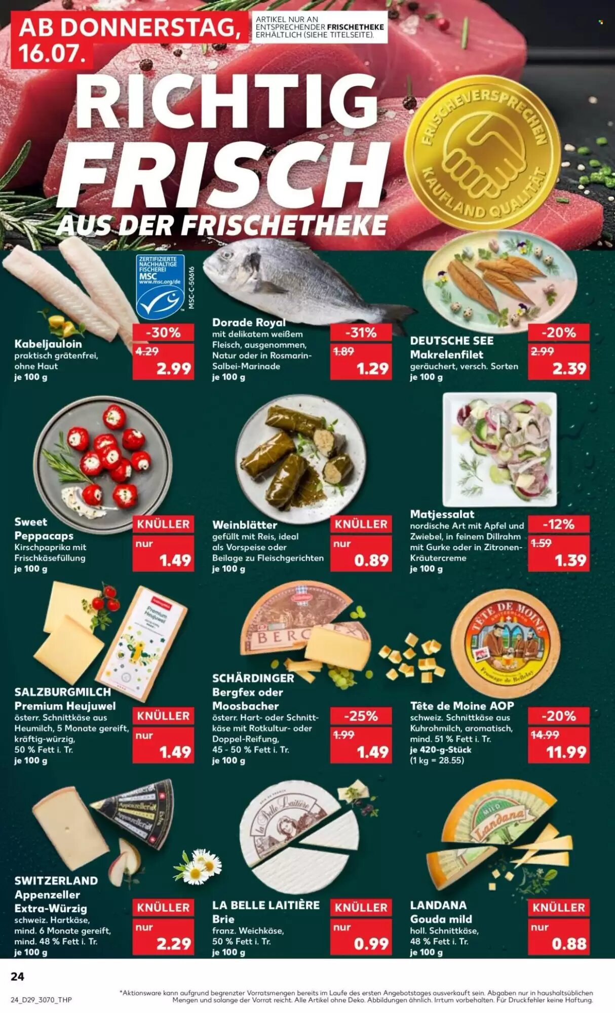 Kaufland Prospekt (ab 16.07.2026) zum Blättern - Seite 24