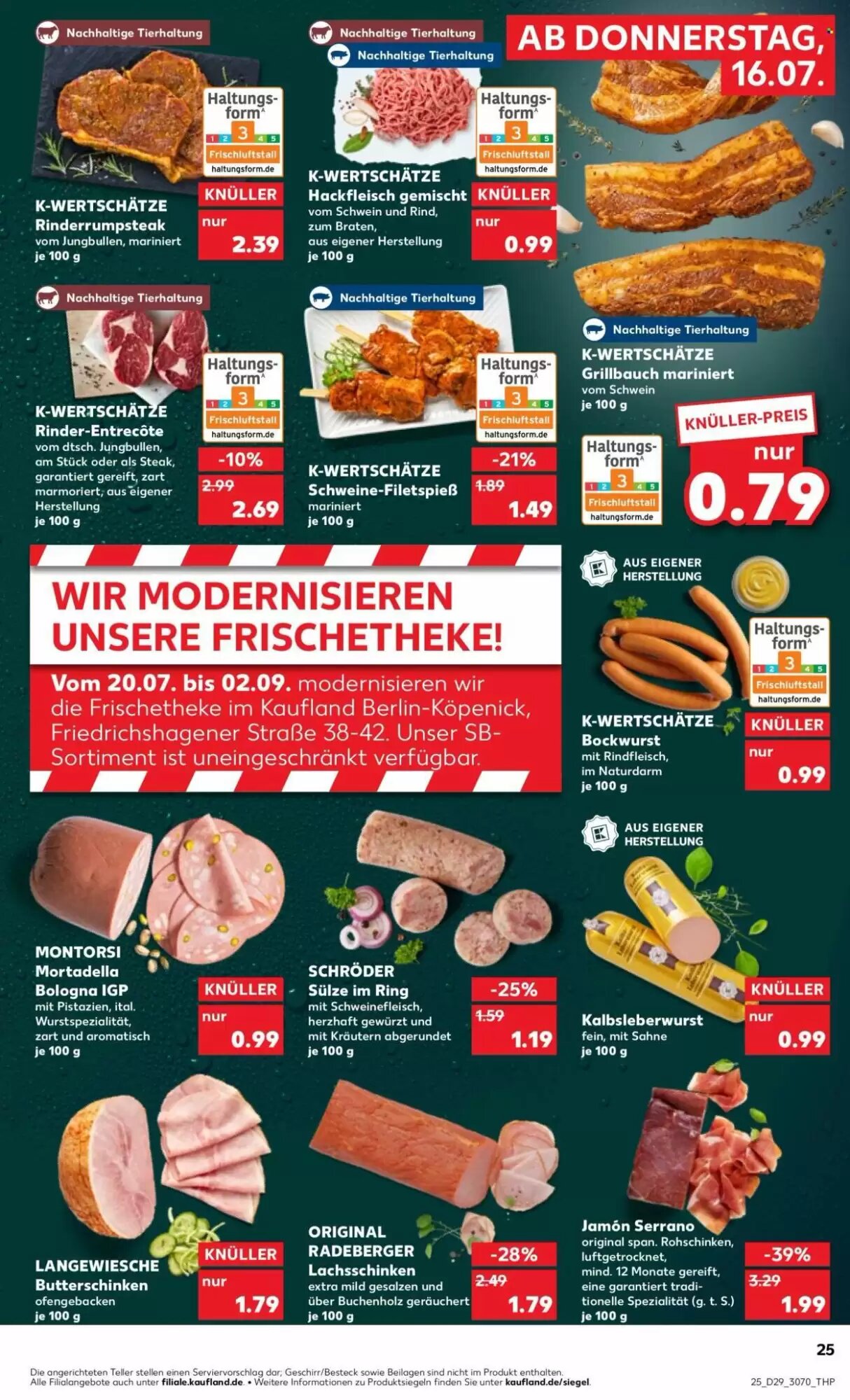 Kaufland Prospekt (ab 16.07.2026) zum Blättern - Seite 25