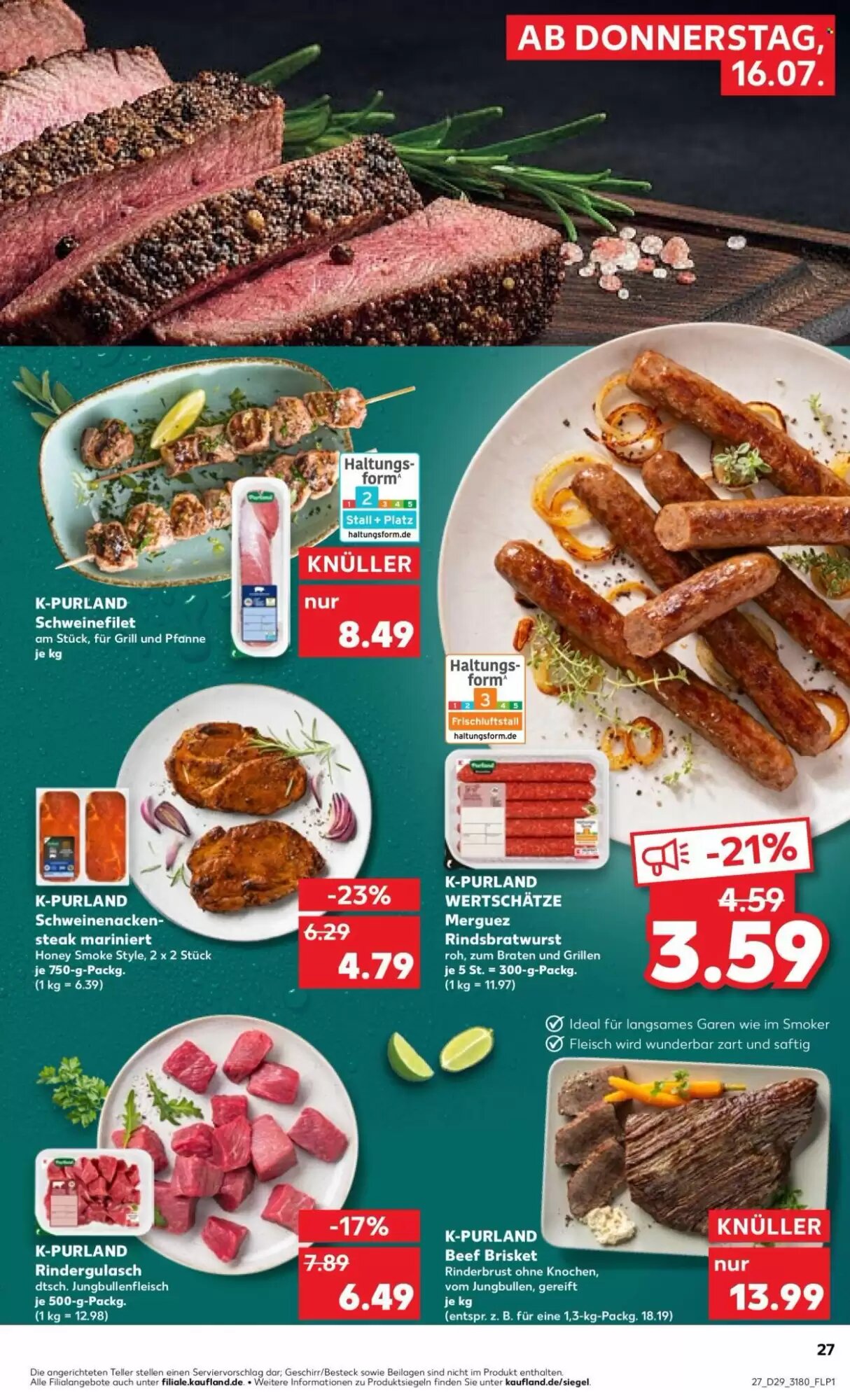 Kaufland Prospekt (ab 16.07.2026) zum Blättern - Seite 27