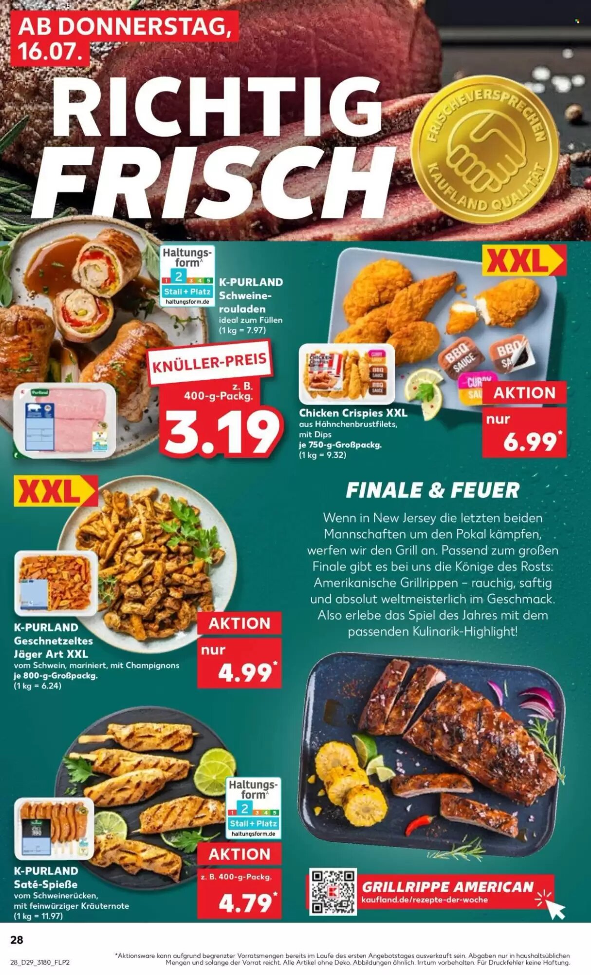 Kaufland Prospekt (ab 16.07.2026) zum Blättern - Seite 28