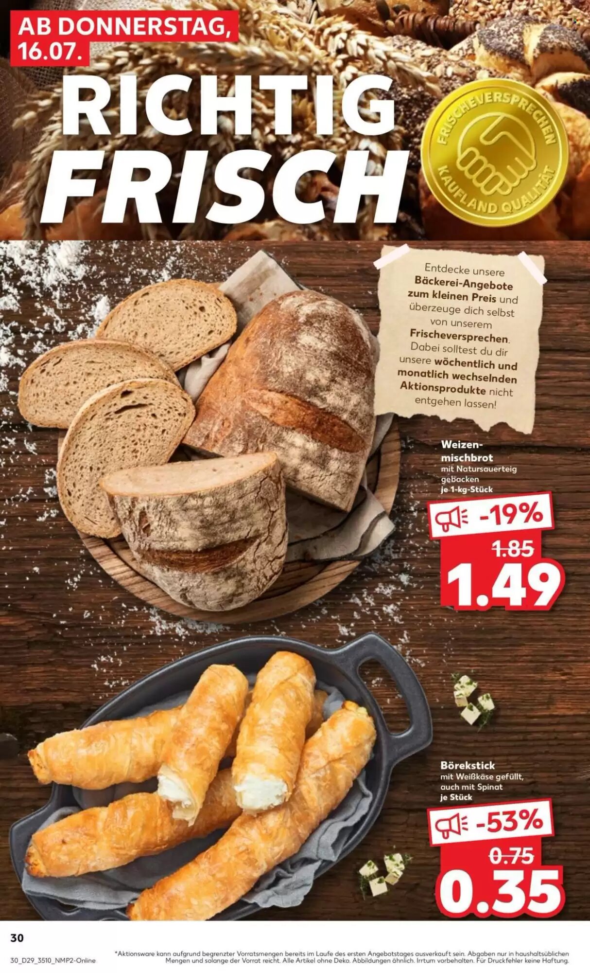 Kaufland Prospekt (ab 16.07.2026) zum Blättern - Seite 30