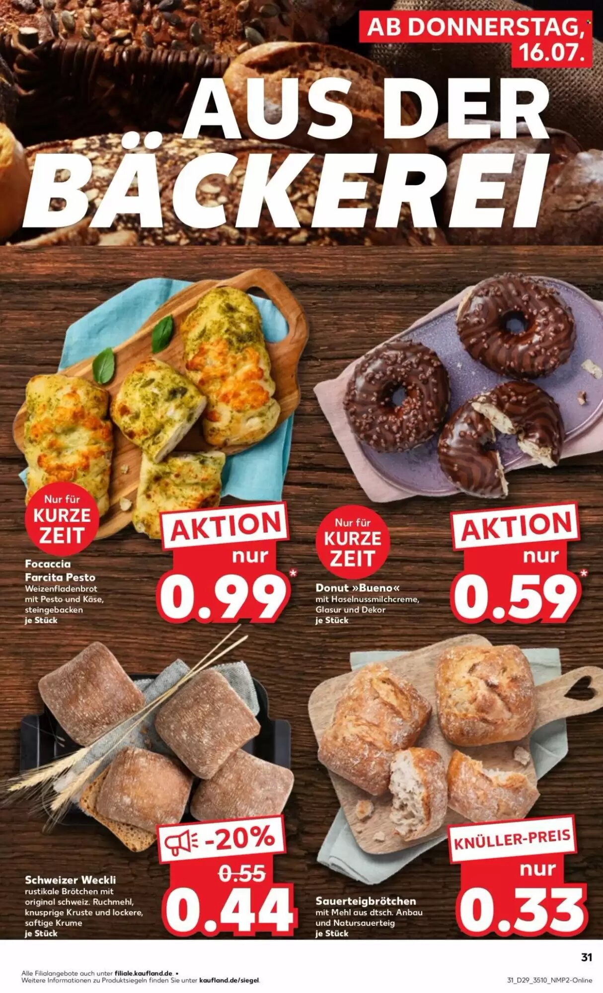 Kaufland Prospekt (ab 16.07.2026) zum Blättern - Seite 31