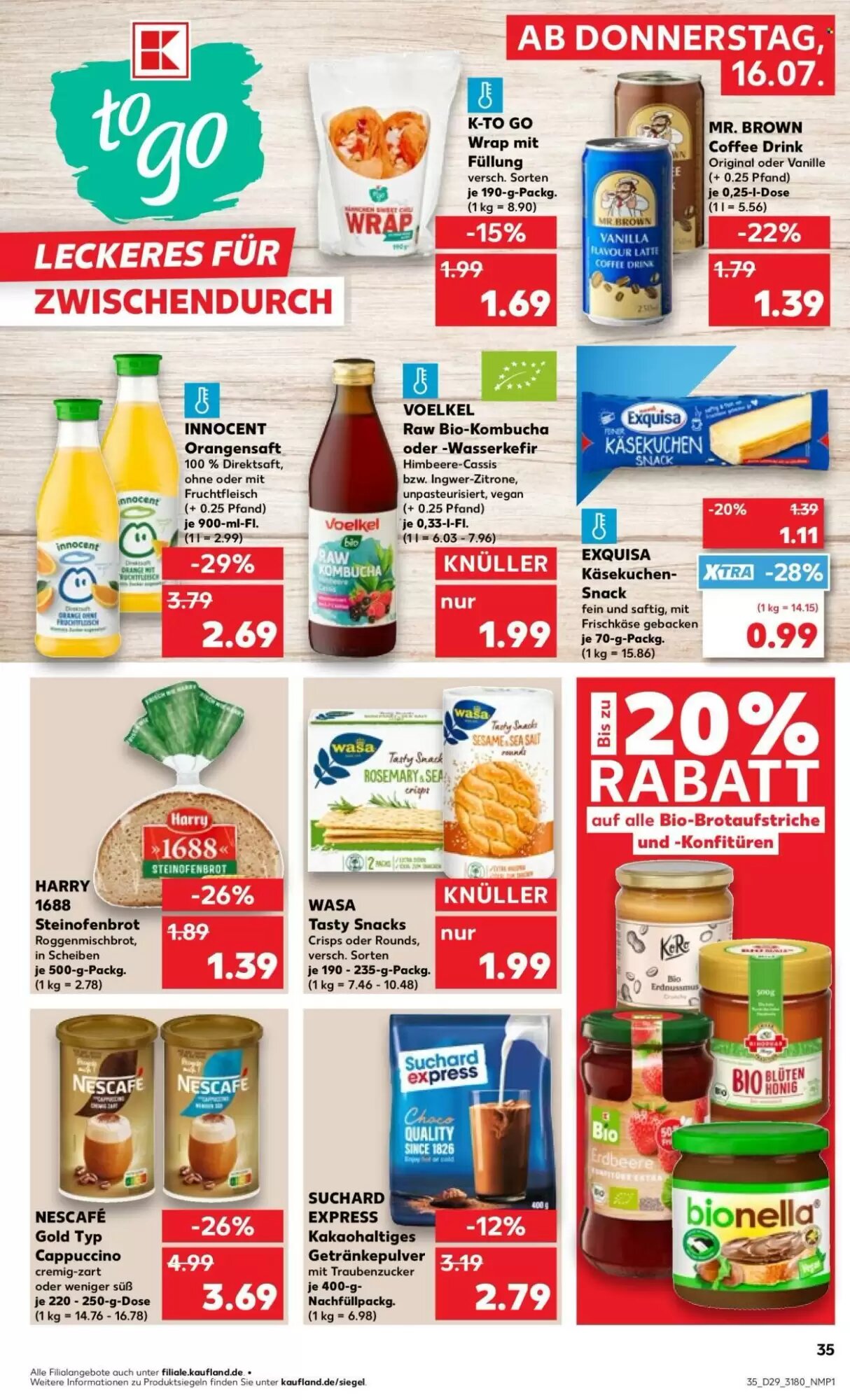 Kaufland Prospekt (ab 16.07.2026) zum Blättern - Seite 35