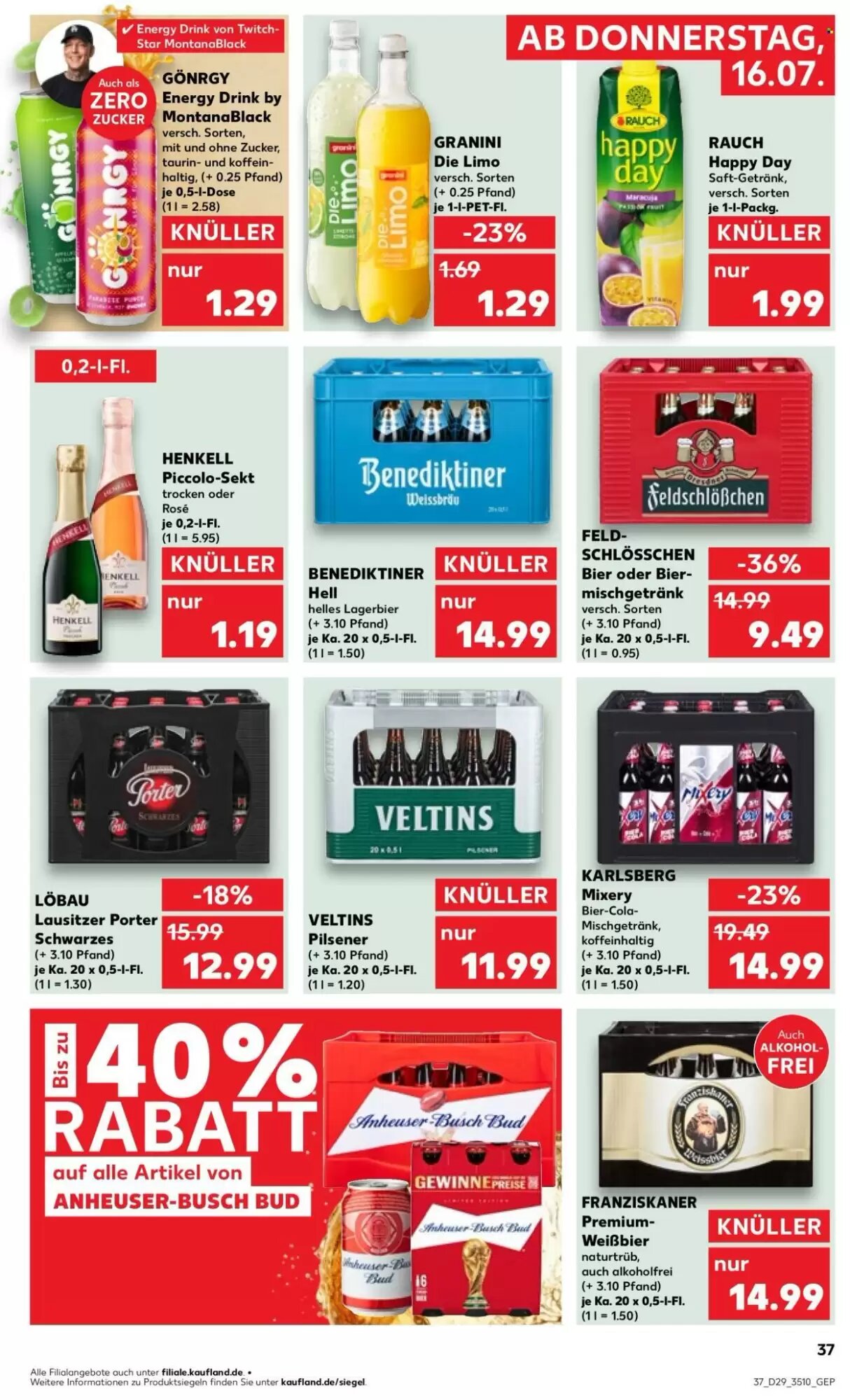 Kaufland Prospekt (ab 16.07.2026) zum Blättern - Seite 37
