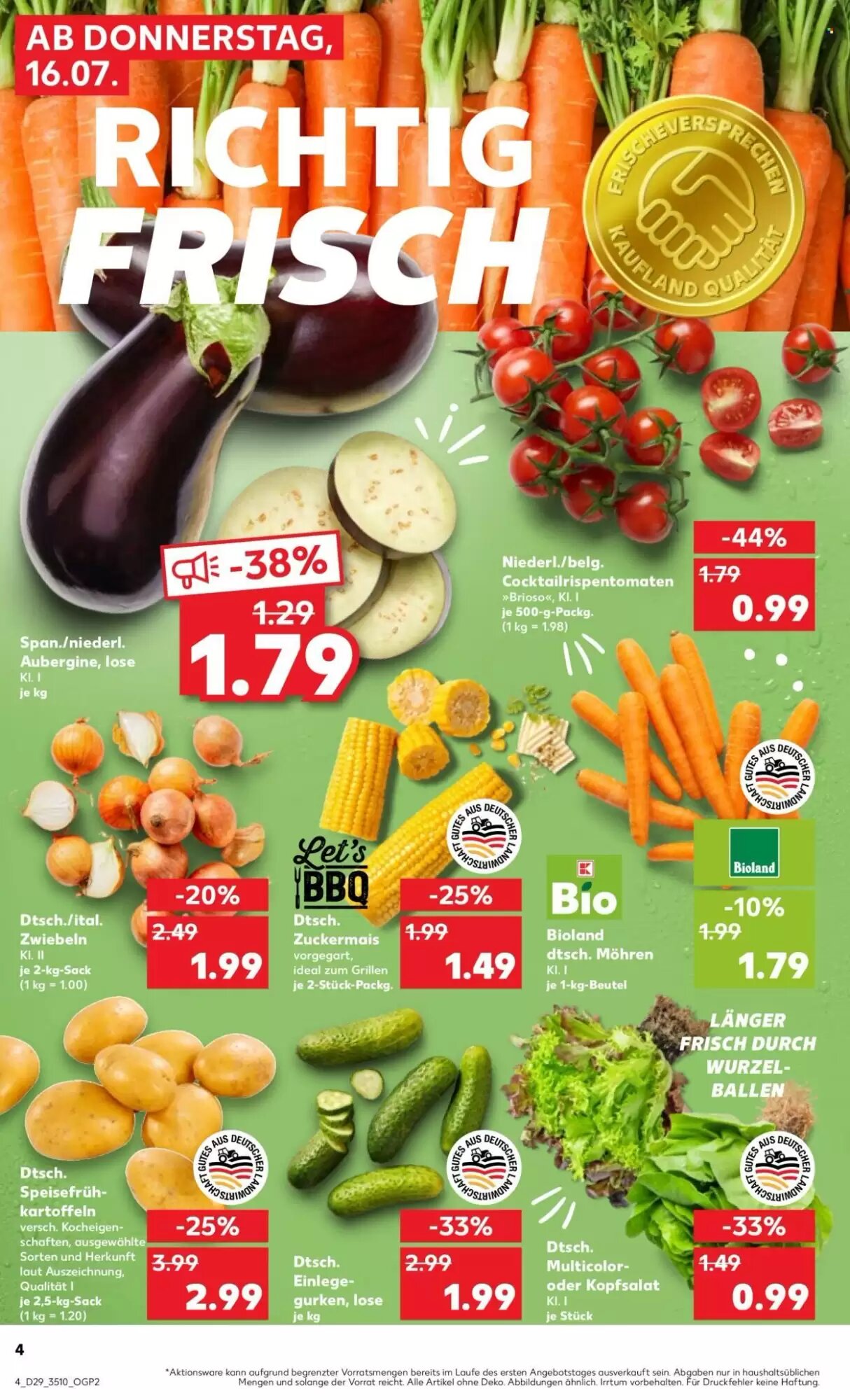 Kaufland Prospekt (ab 16.07.2026) zum Blättern - Seite 4