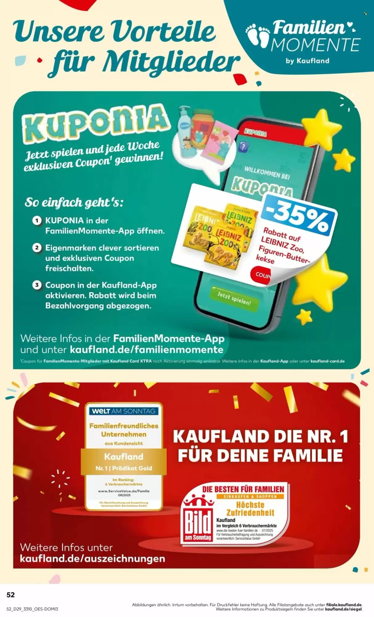 Kaufland Prospekt (ab 16.07.2026) zum Blättern - Seite 52