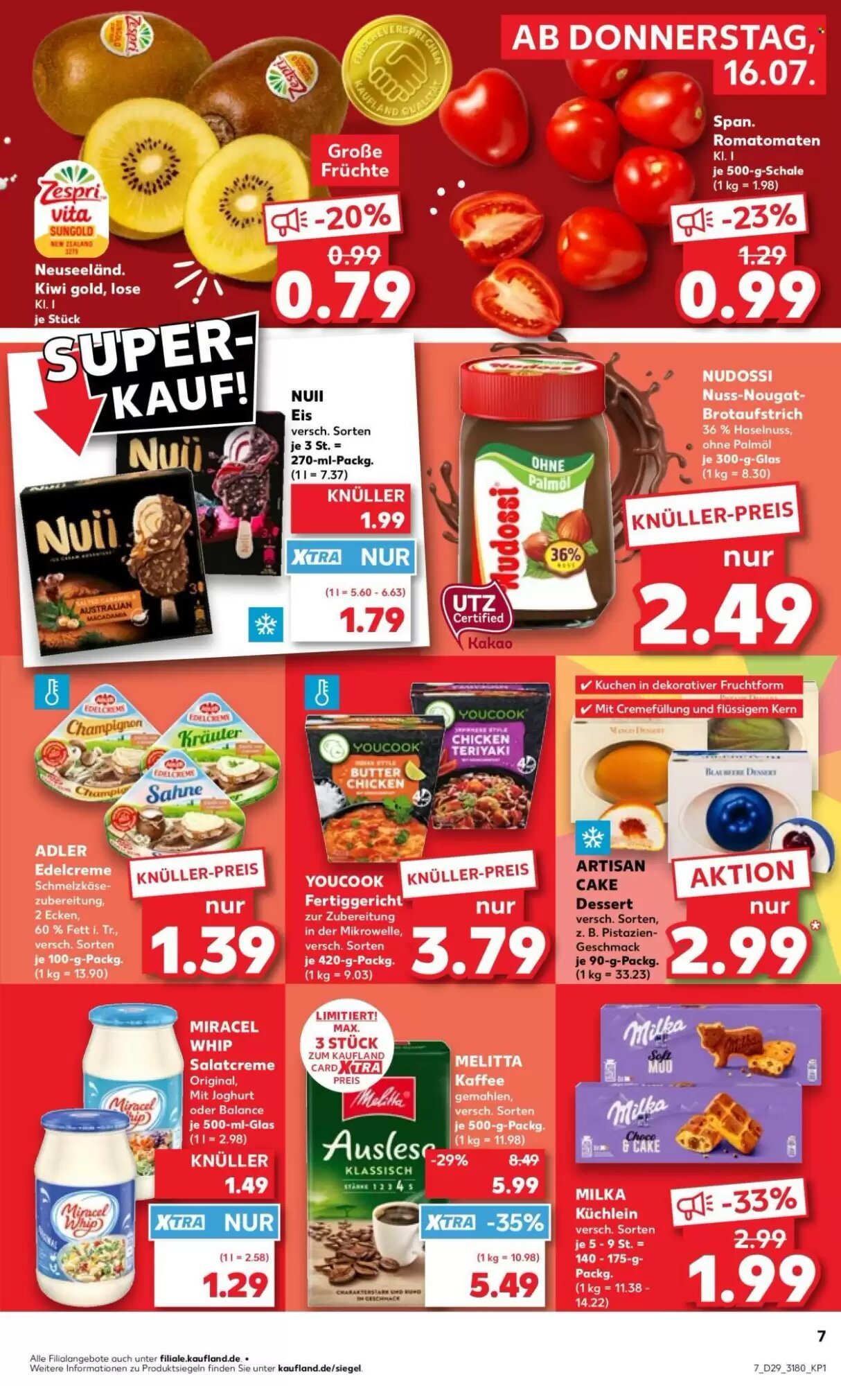 Kaufland Prospekt (ab 16.07.2026) zum Blättern - Seite 7