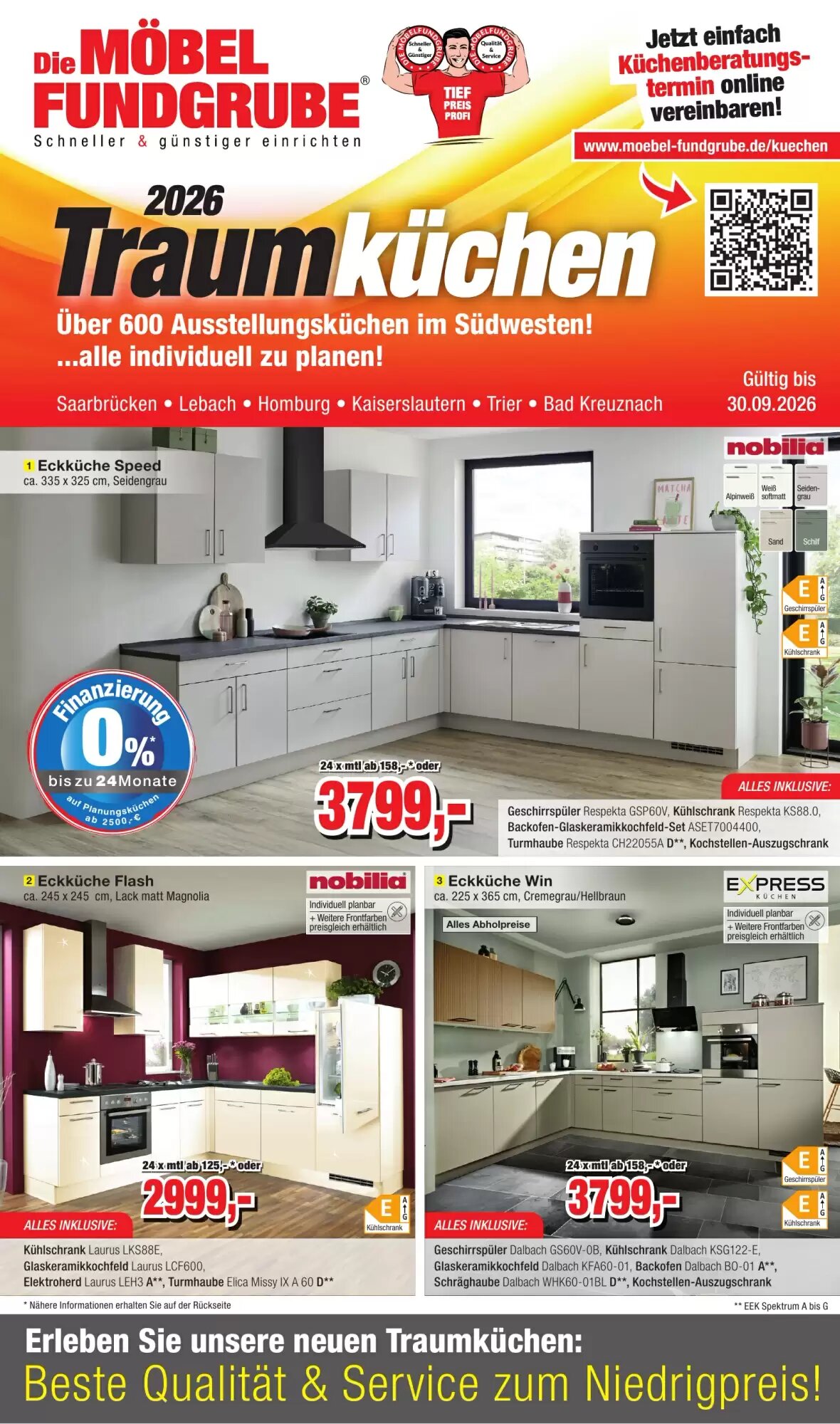 Möbelfundgrube Prospekt (ab 16.07.2026) zum Blättern - Seite 1