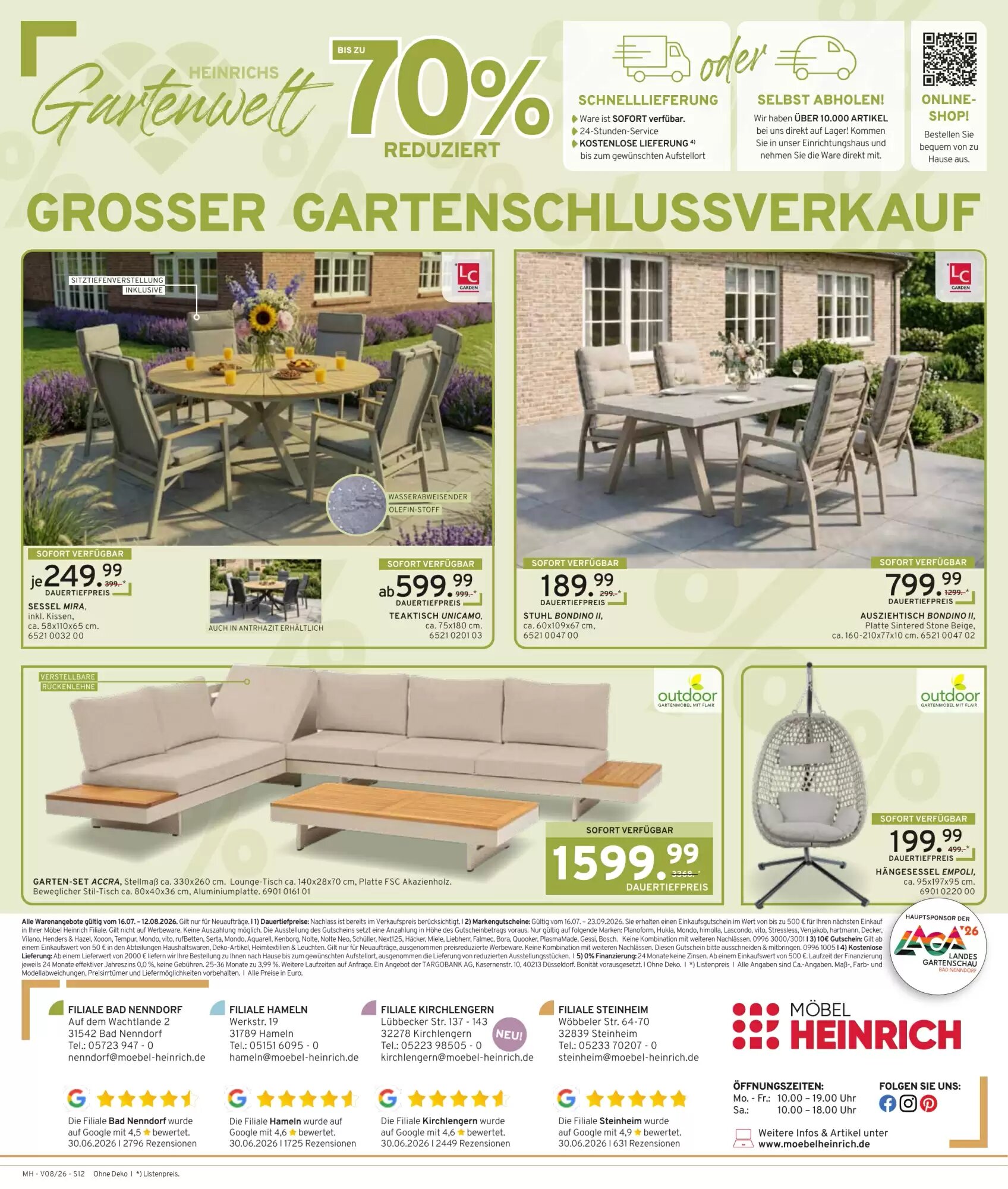 Möbel Heinrich Prospekt (ab 16.07.2026) zum Blättern - Seite 12