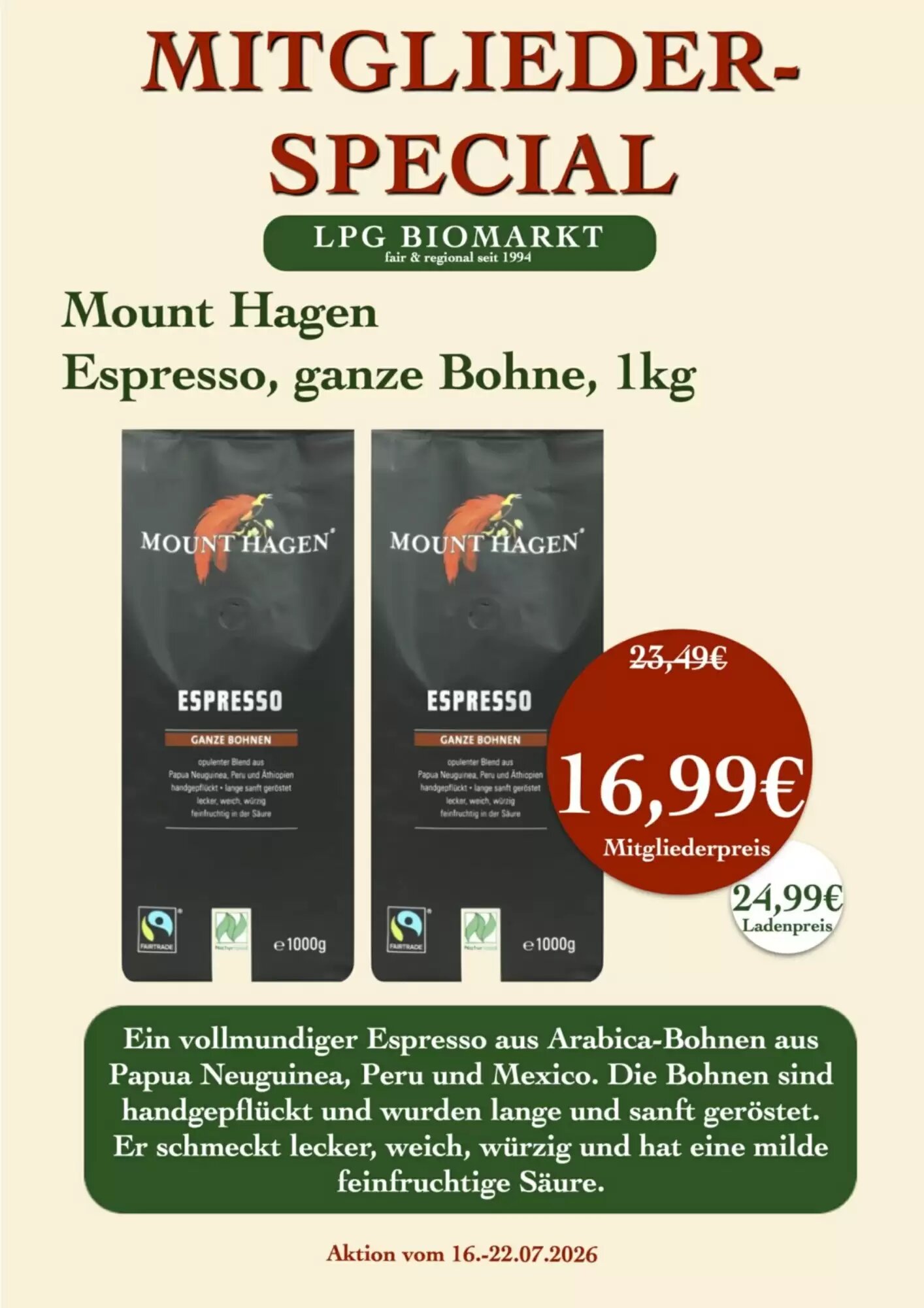 LPG Biomarkt Prospekt (ab 16.07.2026) zum Blättern - Seite 10