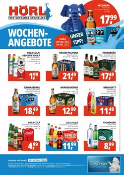 Hörl Getränke Prospekt (ab 16.07.2026) zum Blättern