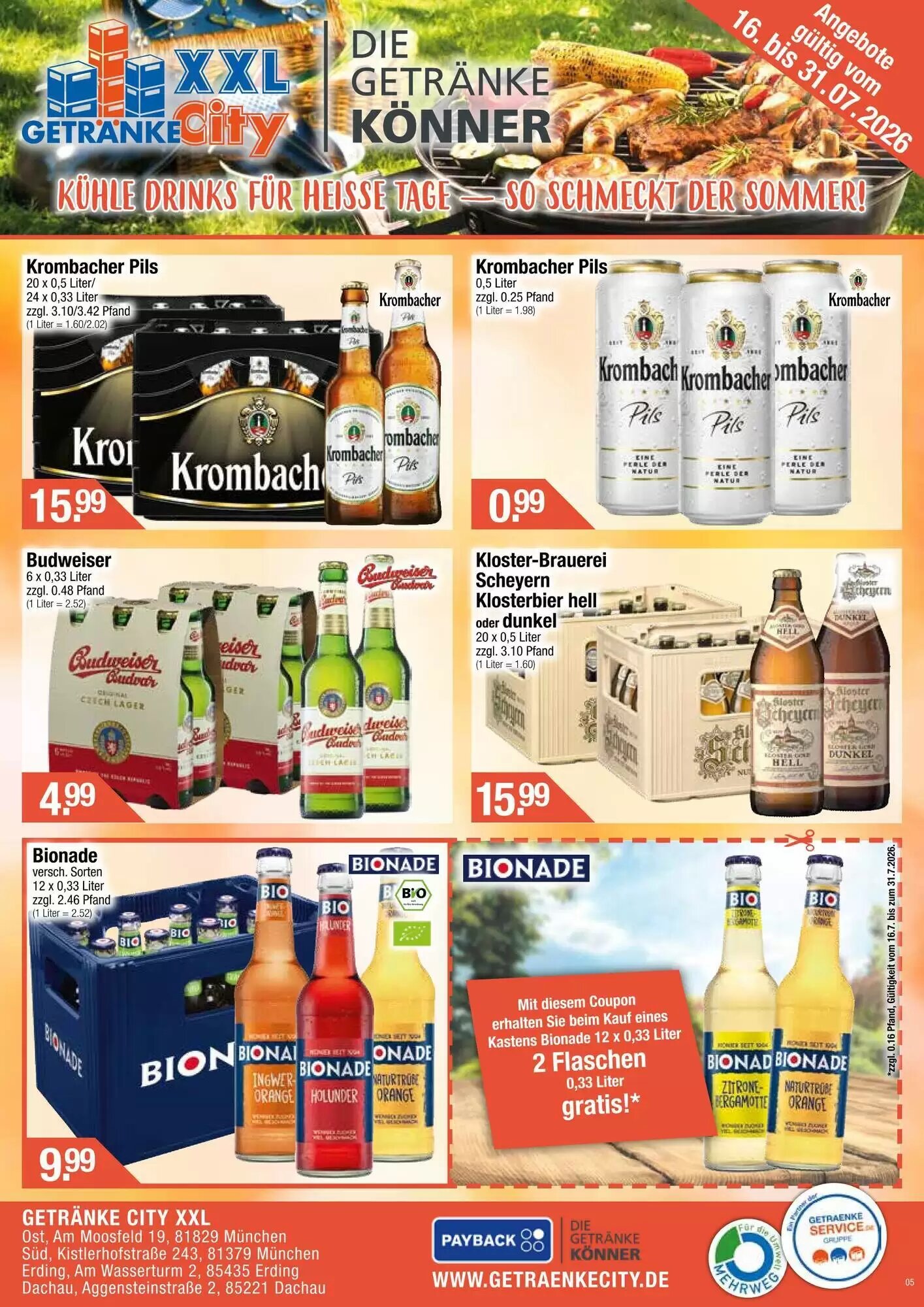 Getränke City Prospekt (ab 16.07.2026) zum Blättern - Seite 3