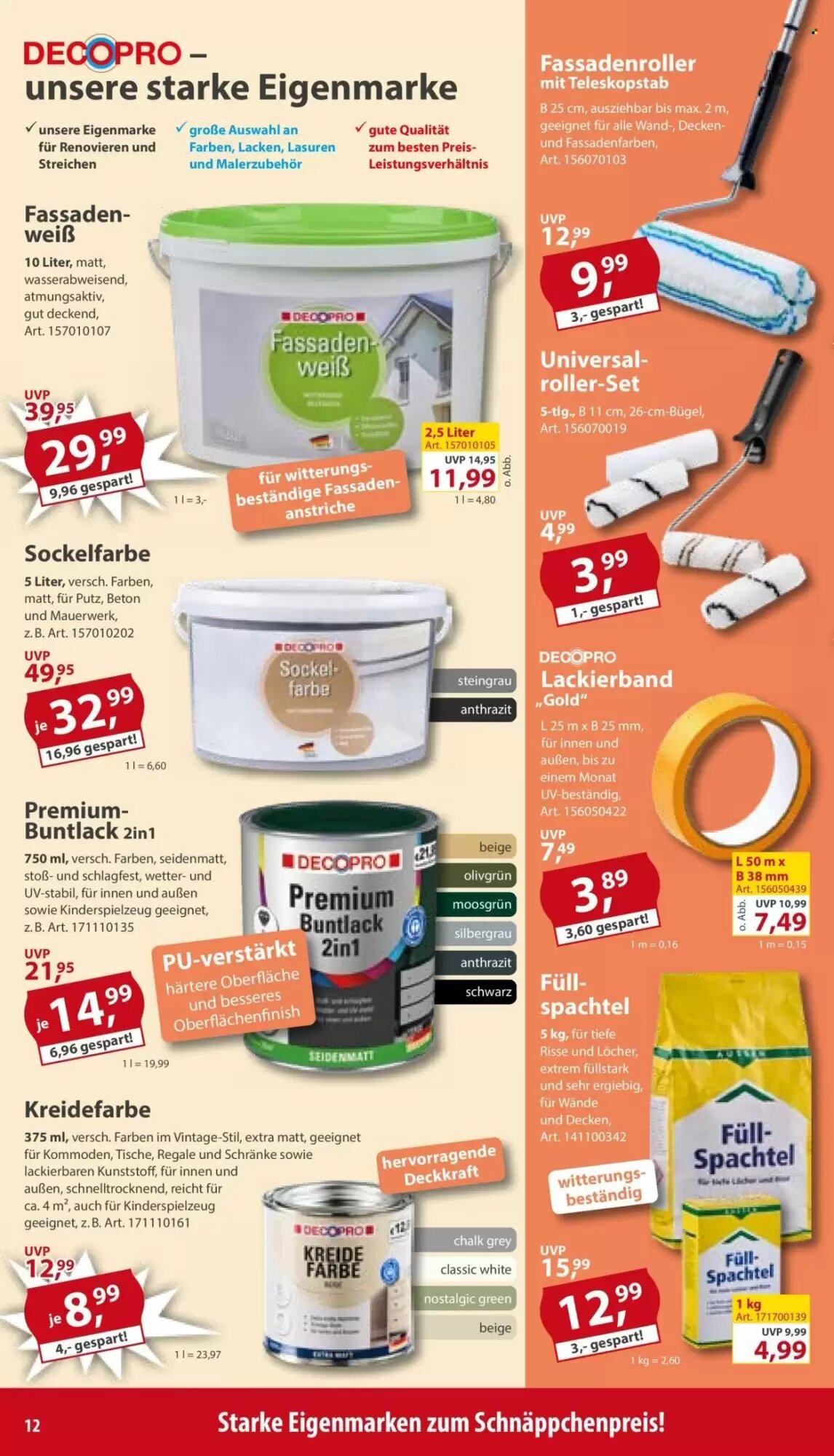 Sonderpreis Baumarkt Prospekt (ab 18.07.2026) zum Blättern - Seite 12