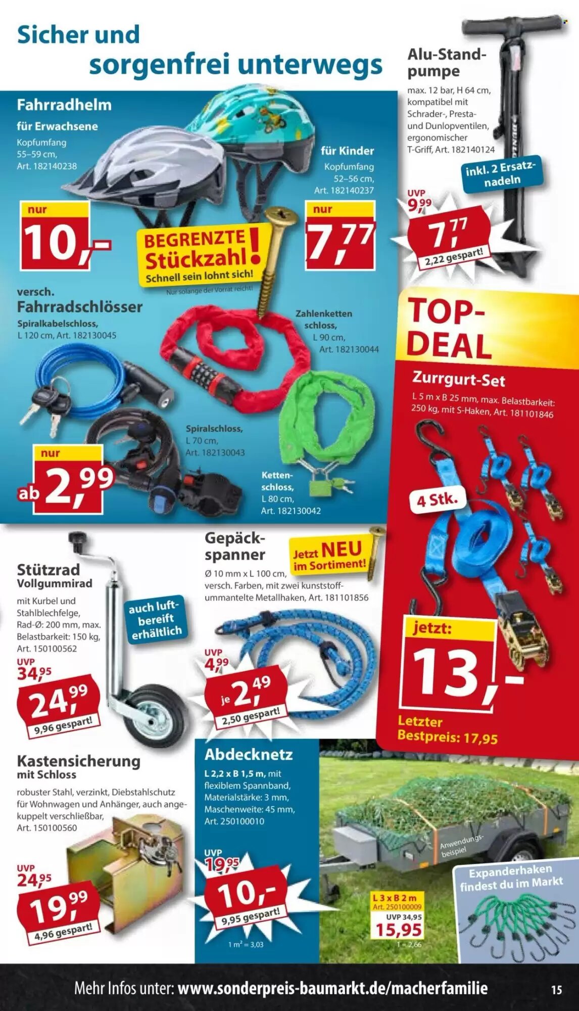 Sonderpreis Baumarkt Prospekt (ab 18.07.2026) zum Blättern - Seite 15