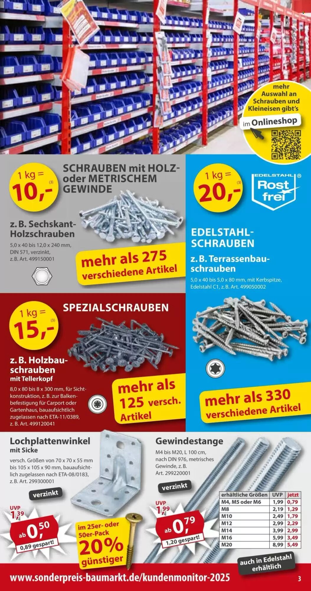 Sonderpreis Baumarkt Prospekt (ab 18.07.2026) zum Blättern - Seite 3