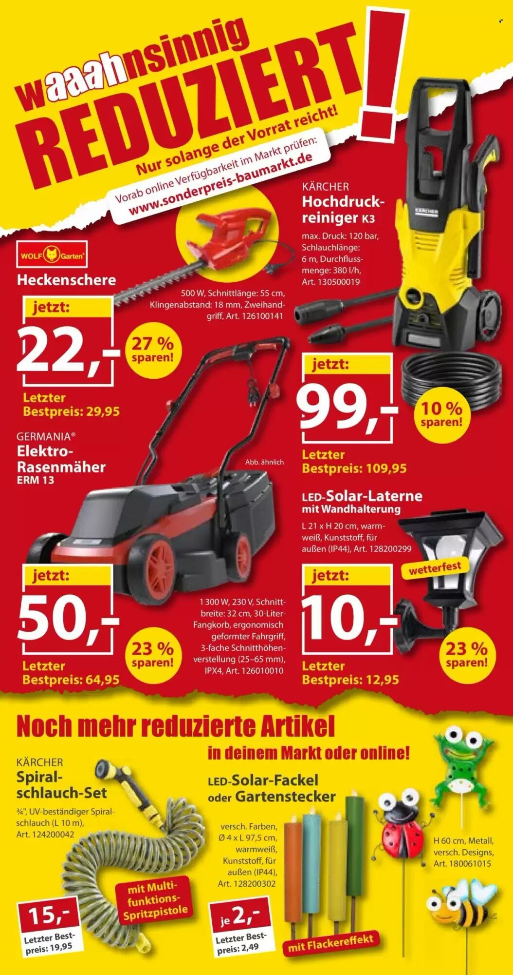 Sonderpreis Baumarkt Prospekt (ab 18.07.2026) zum Blättern - Seite 8