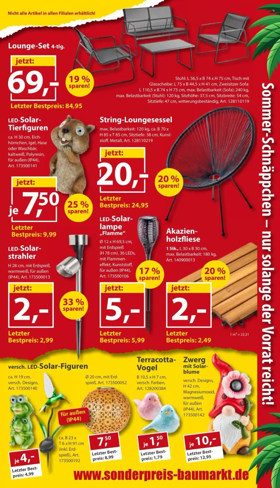 Sonderpreis Baumarkt Prospekt (ab 18.07.2026) zum Blättern - Seite 9