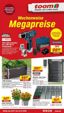 toom Baumarkt Prospekt (ab 18.07.2026) zum Blättern