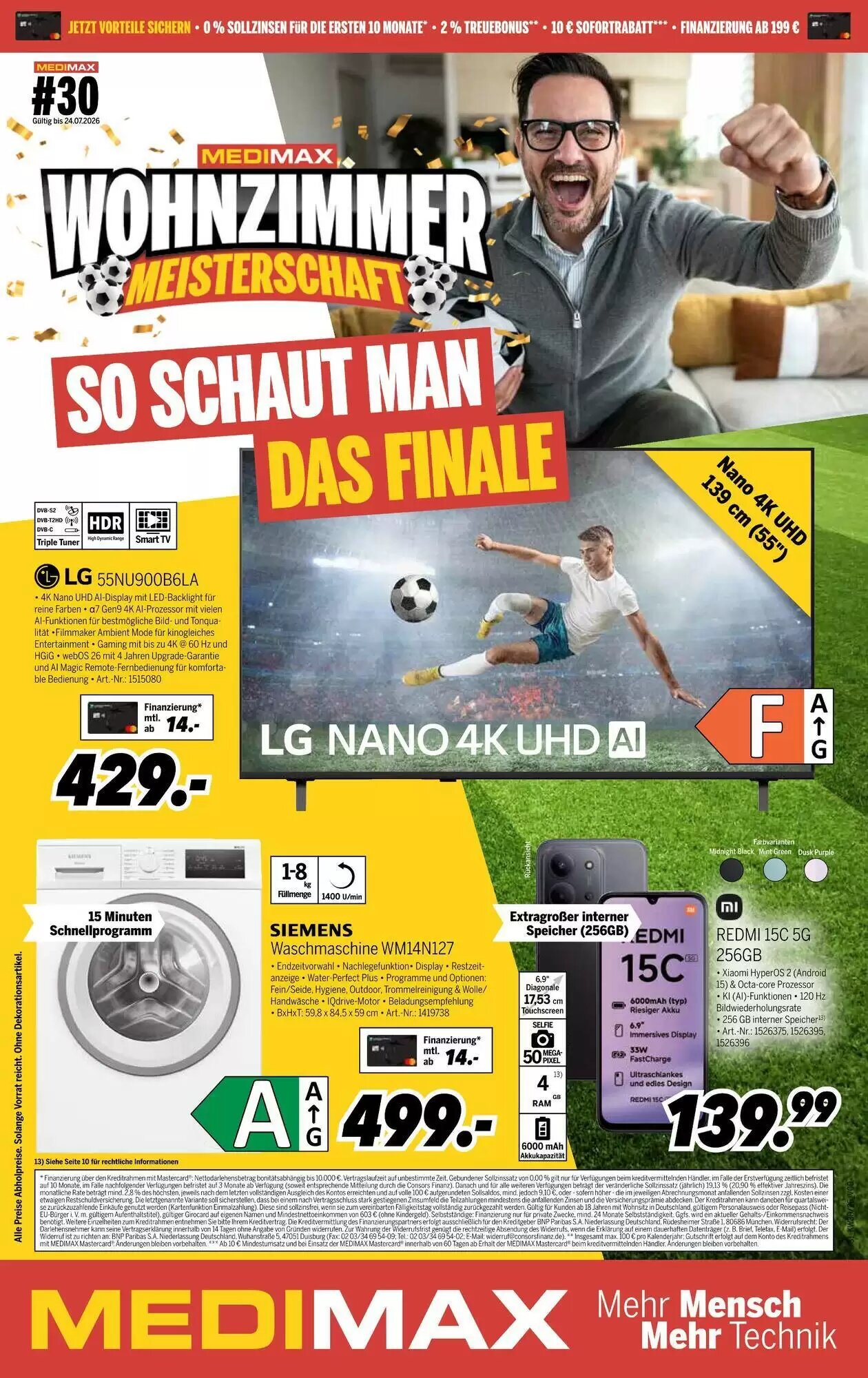 MEDIMAX Prospekt (ab 18.07.2026) zum Blättern - Seite 1