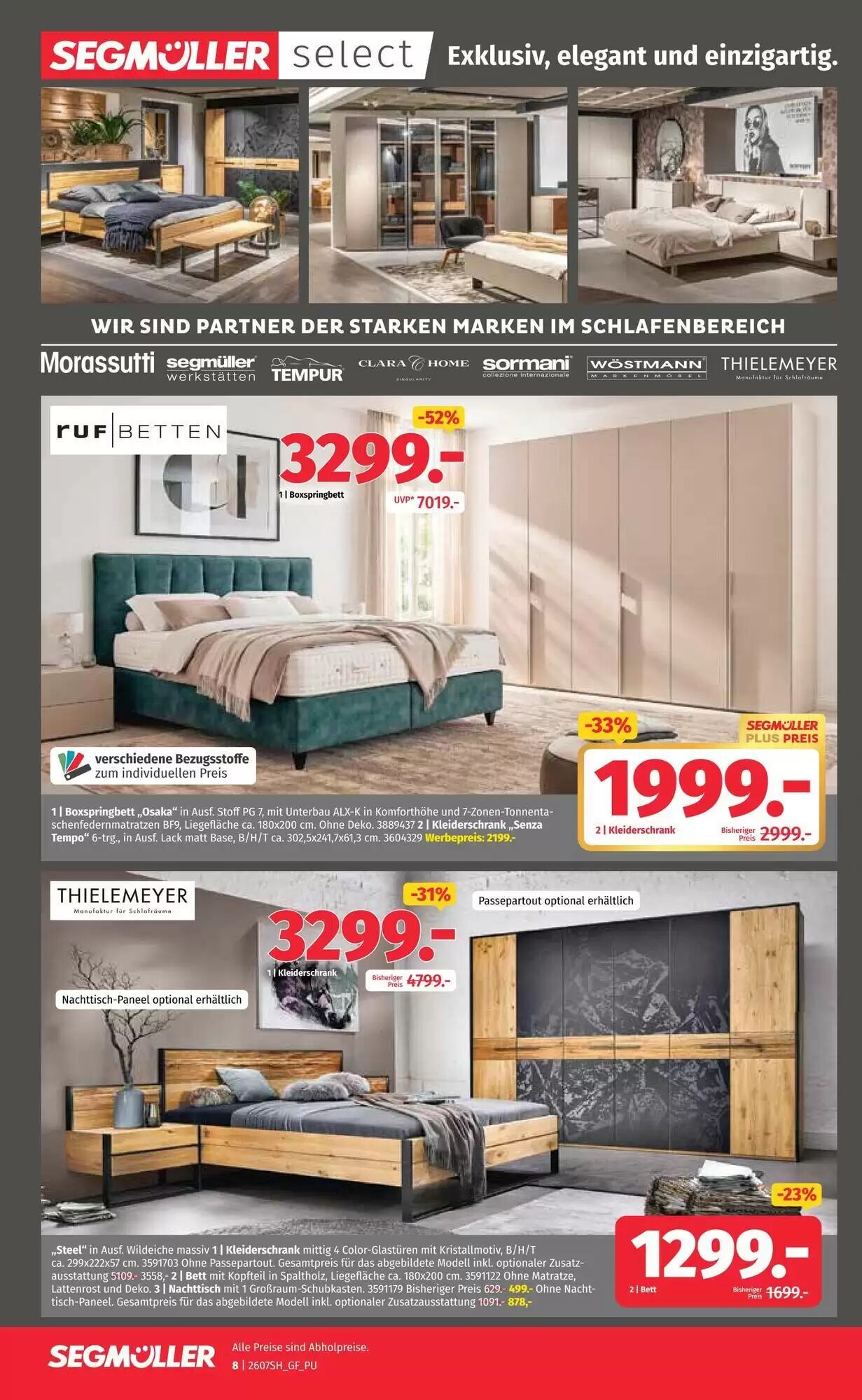 Segmüller Prospekt (ab 18.07.2026) zum Blättern - Seite 8