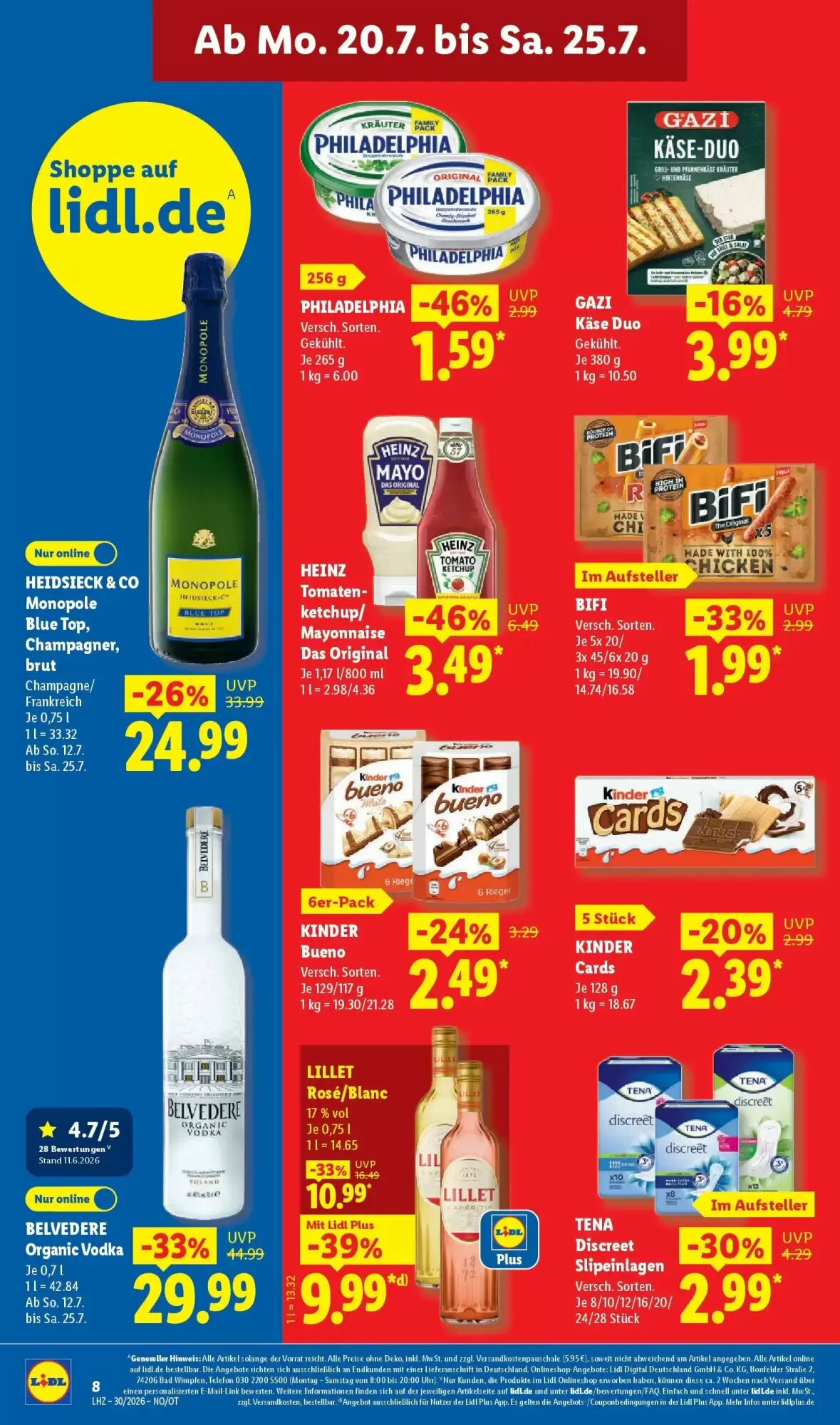 Lidl Prospekt (ab 19.07.2026) zum Blättern - Seite 16