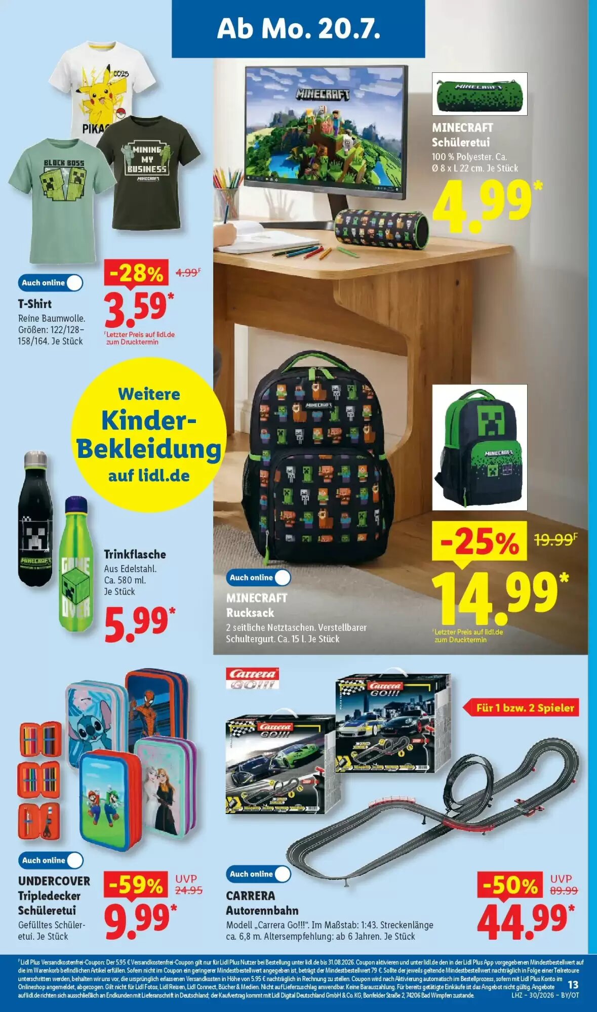 Lidl Prospekt (ab 19.07.2026) zum Blättern - Seite 33
