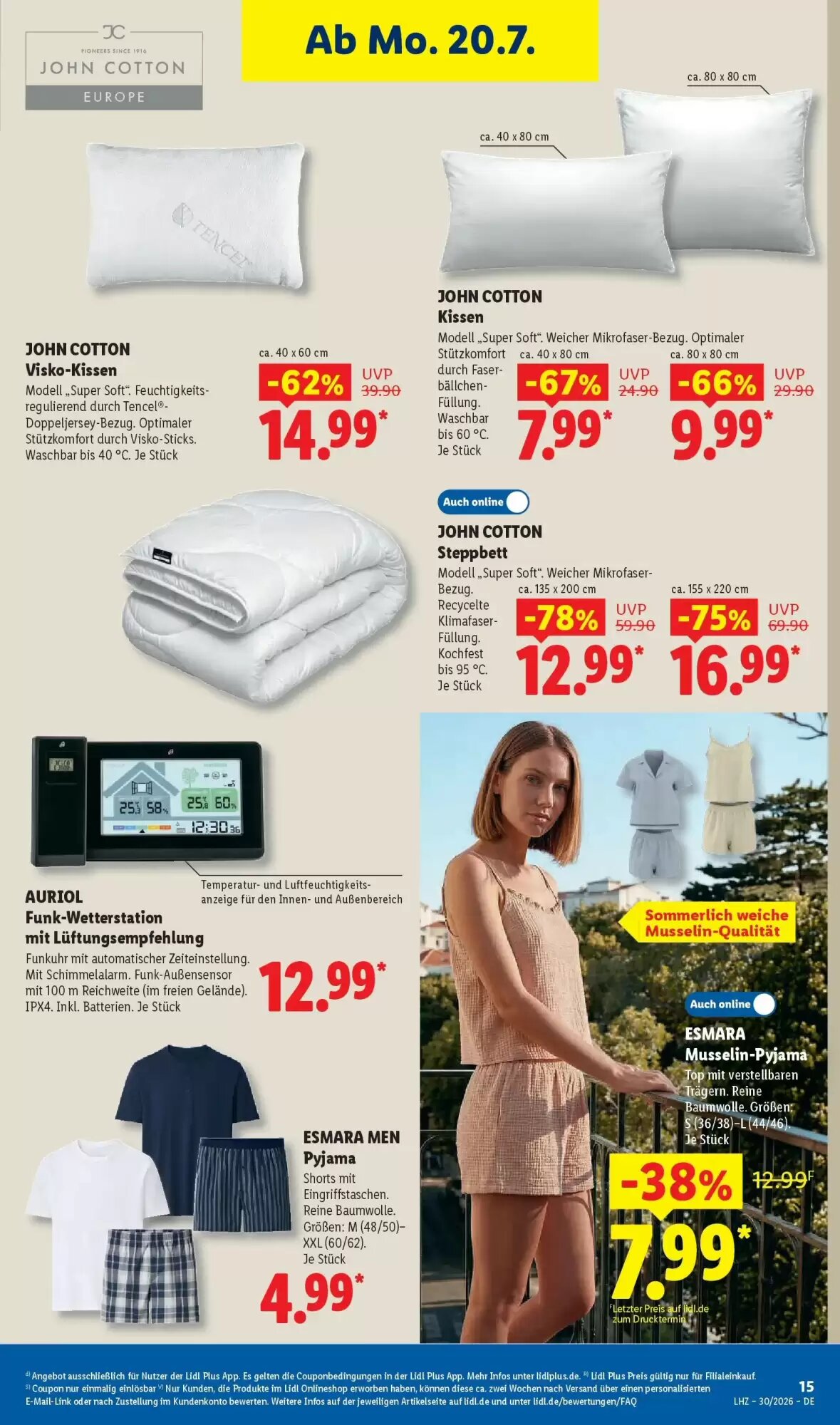Lidl Prospekt (ab 19.07.2026) zum Blättern - Seite 39